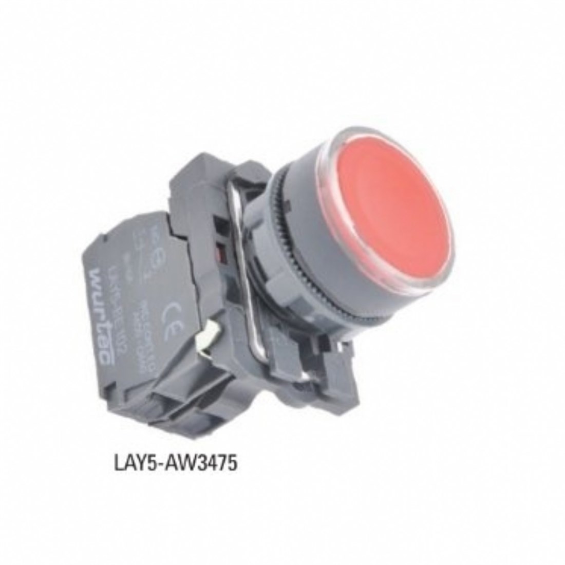 LAY5- AW-10-30V PLASTİK LEDLİ IŞIKLI YAYLI BUTONLAR