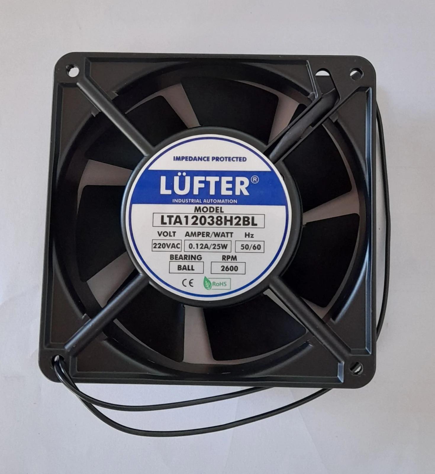 LTA1238H2B - 120x120x38 220 VAC BALLLÜFTERHAVALANDIRMA ÜRÜNLERİ