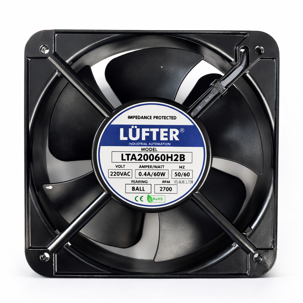 LTA20060H2B 200x200x60 220 VACLÜFTERKare Fanlar (Kare, Oval, Yuvarlak, Eksenel Fanlar)