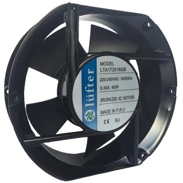 Lüfter LTA17251M2B 172X150X51 mm 220VAC Oval Fan LÜFTERHAVALANDIRMA ÜRÜNLERİ