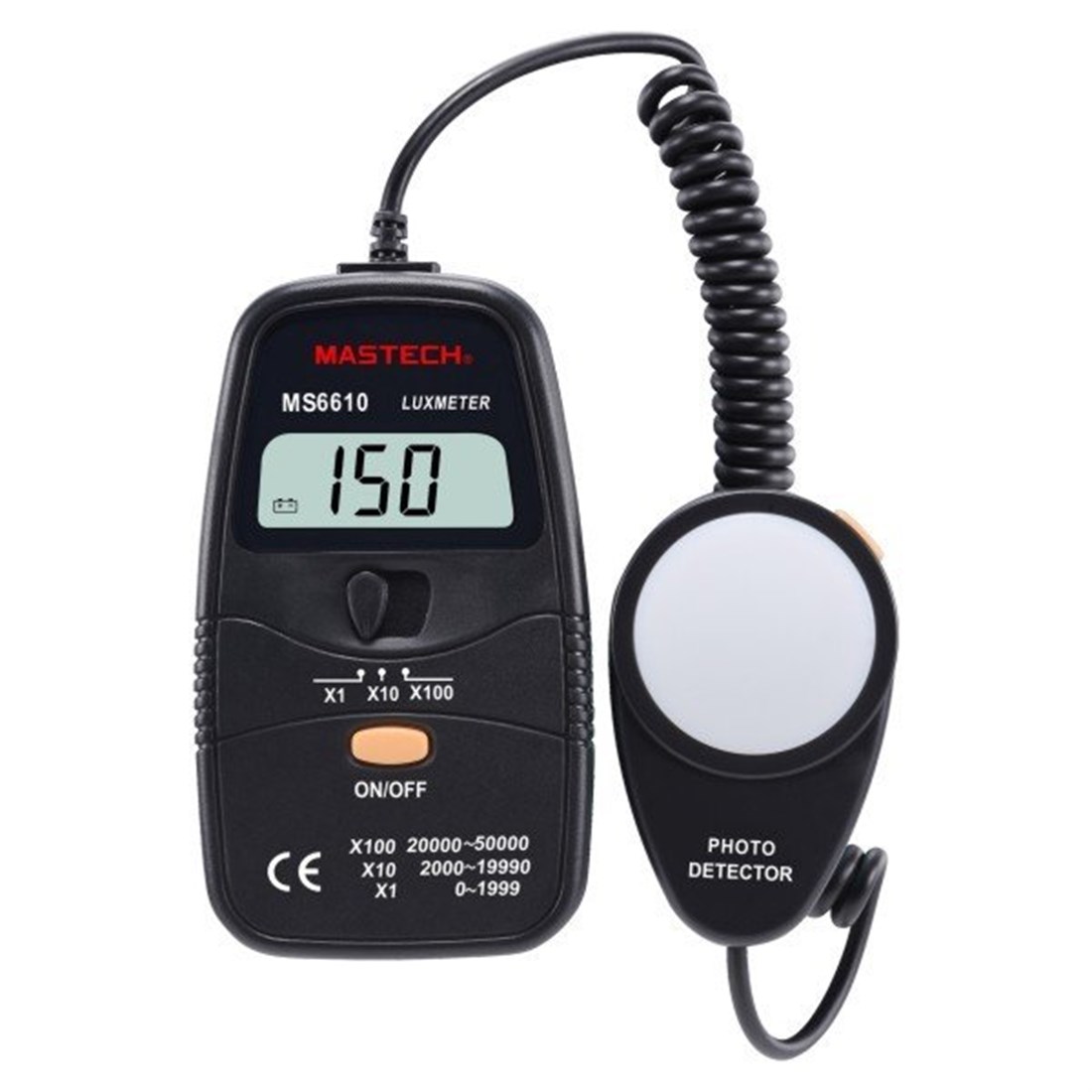Mastech MS 6610 Lüxmetre (Işık Ölçer )