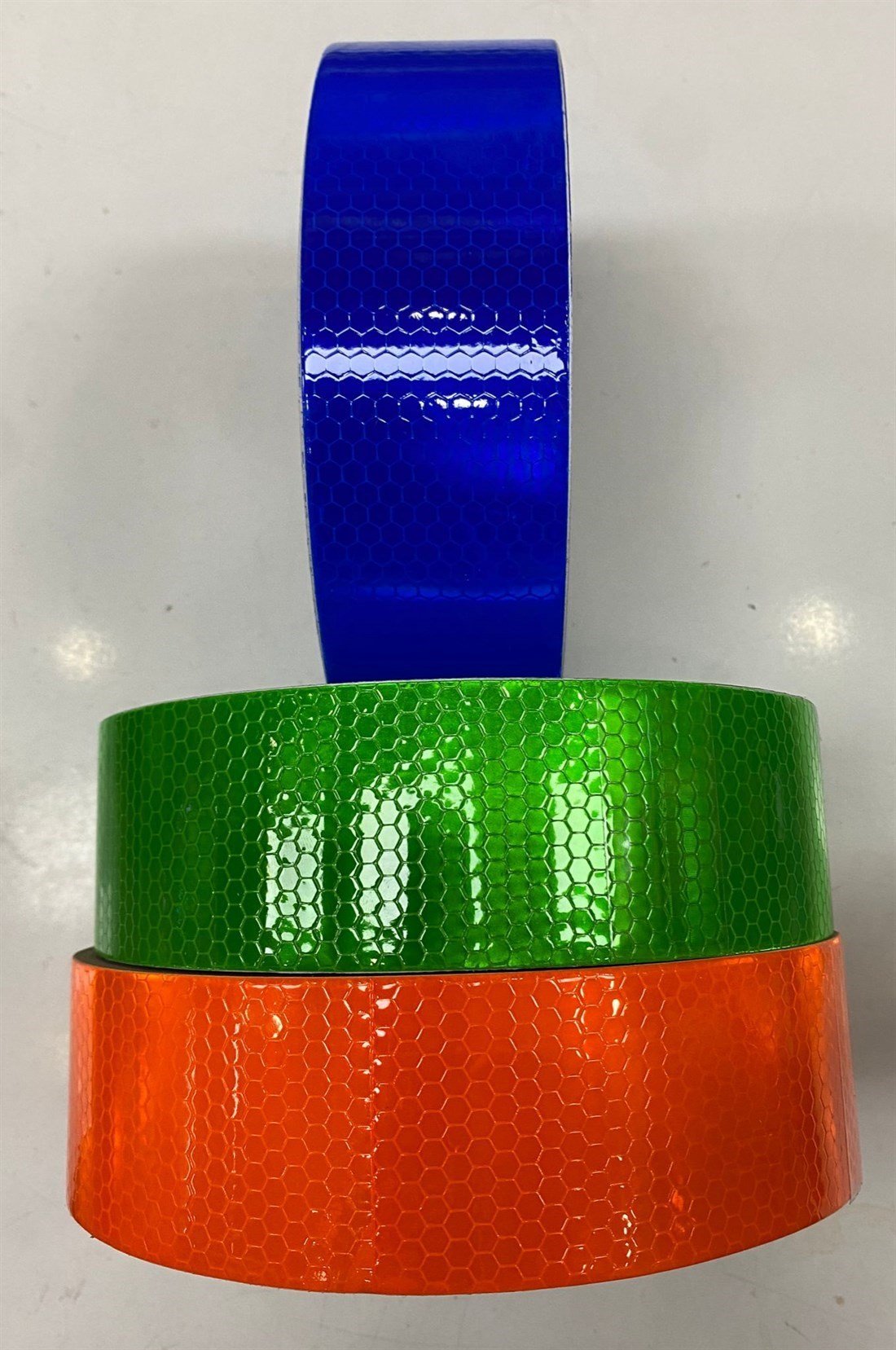 Mavi Reflektif Bant Bal Peteği 1 mt