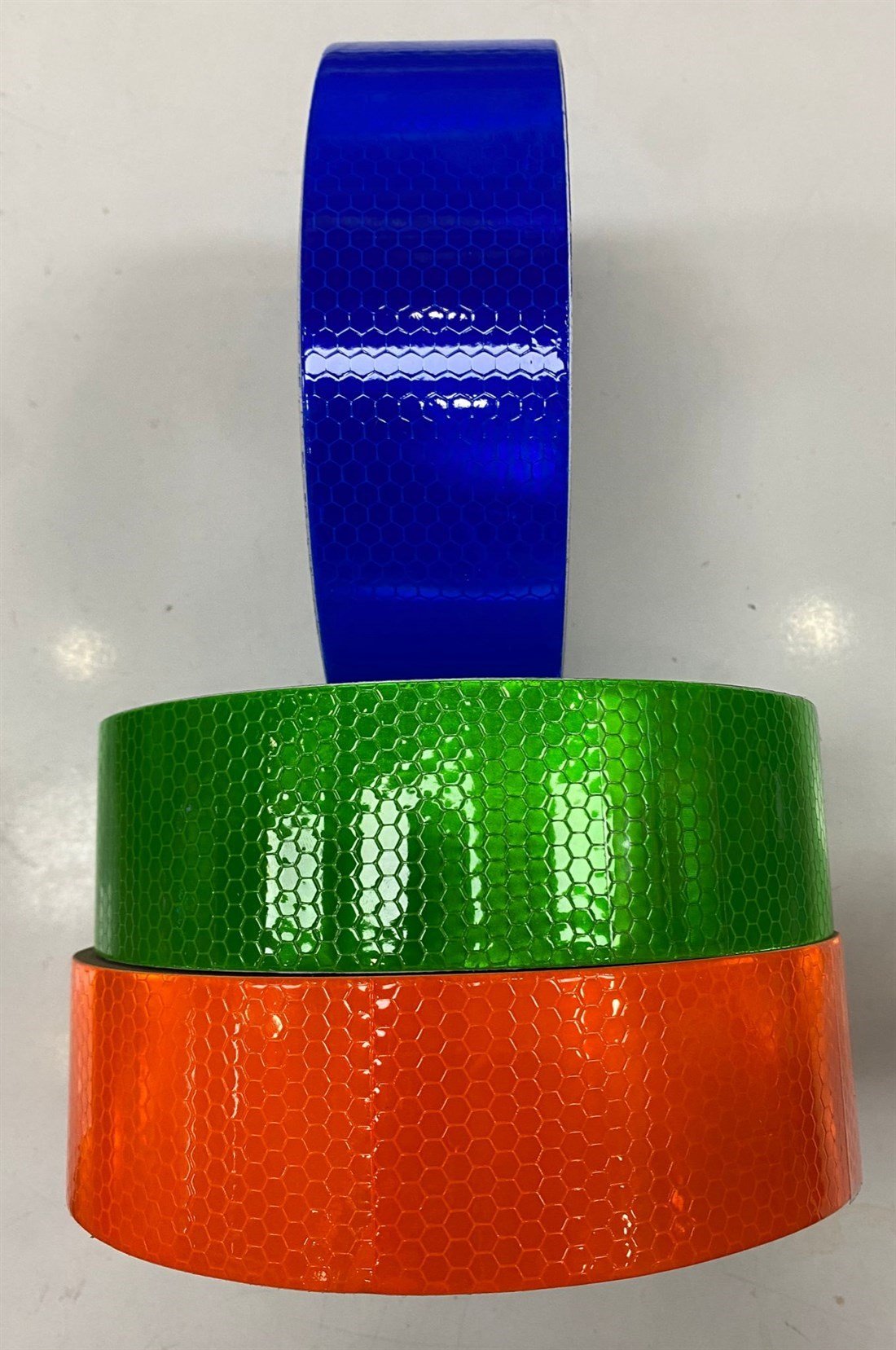 Mavi Reflektif Bant Bal Peteği 1 mt