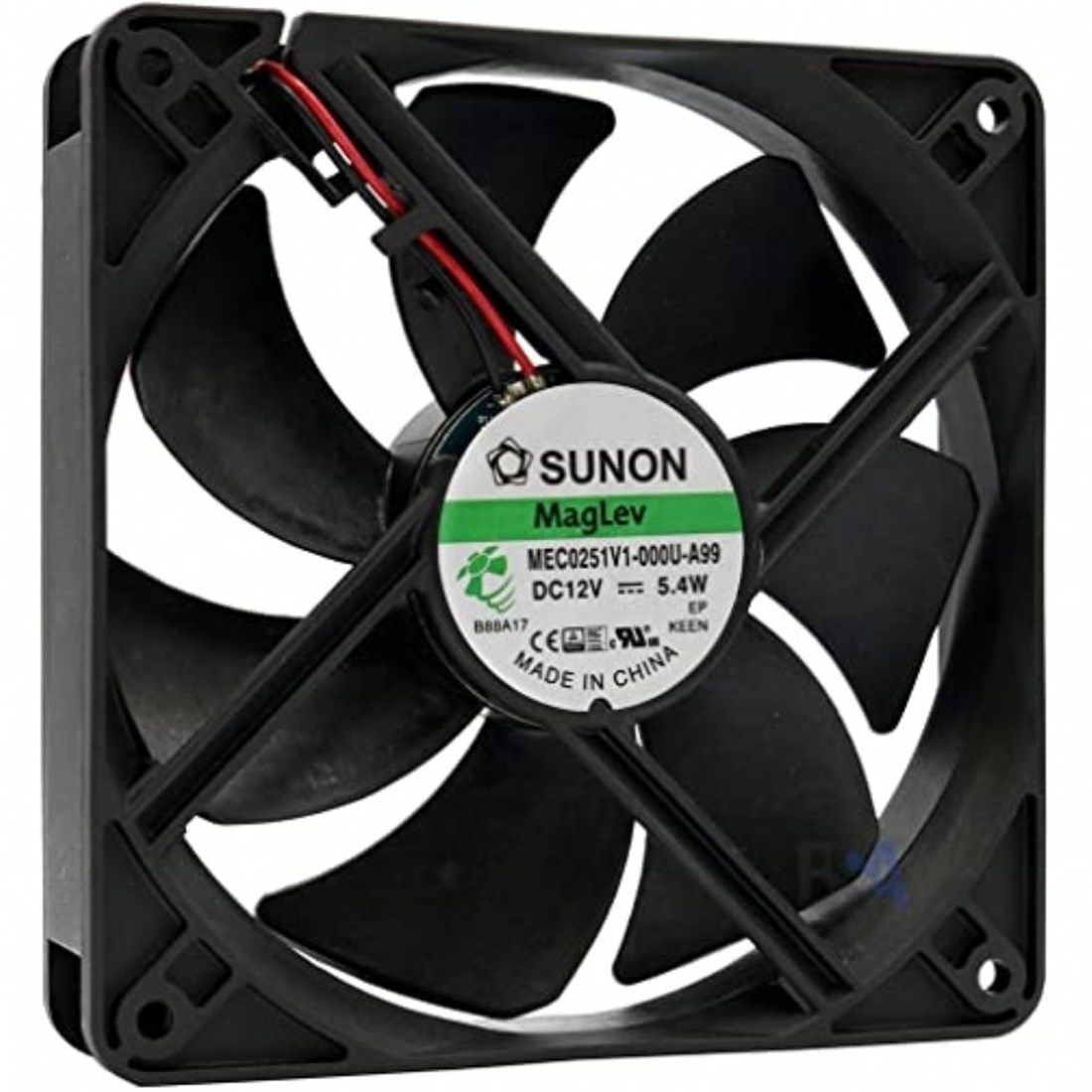 MEC0251V1-000U-A99 Sunon 120x120 12V DC 2 Kablolu Fan