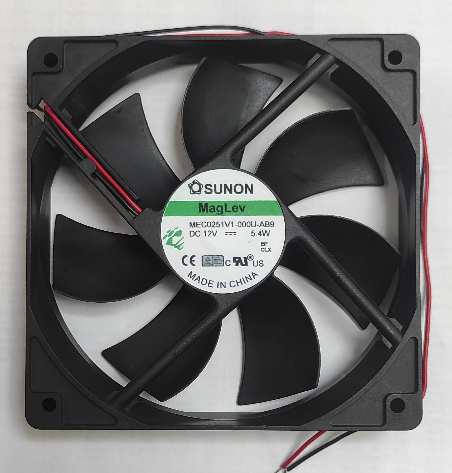 MEC0251V1-000U-AB9 Sunon 120x120 12V DC 2 Kablolu Fan
