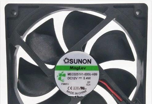 MEC0251V1-000U-AB9 Sunon 120x120 12V DC 2 Kablolu Fan