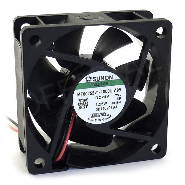 MF60252V1-1000U-A99 60x60x25 24V DC 2 Kablolu 1,25w Fan