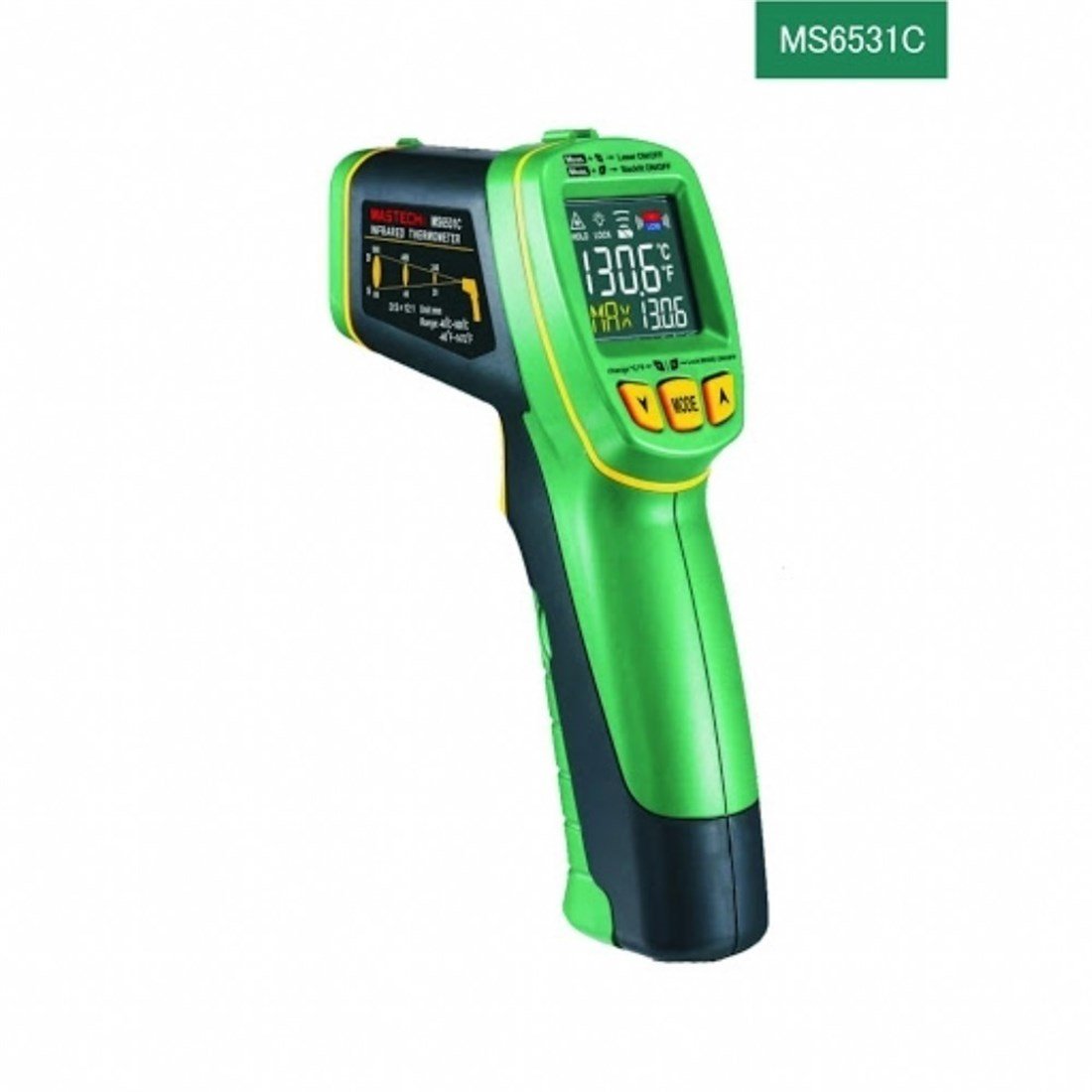 MS 6531C Temaslı  Temassız İnfrared Termometre MASTECH
