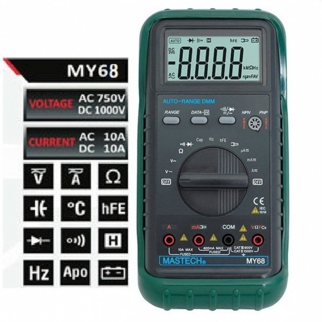 MY 68 DİGİTAL MULTİMETRE