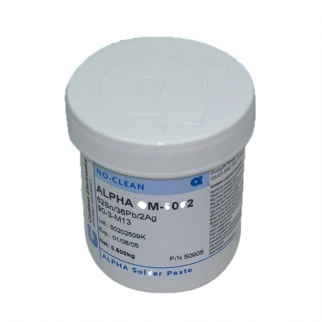 OM5002 62/36/2 Alpha Kurşunlu Gümüşlü Krem Lehim