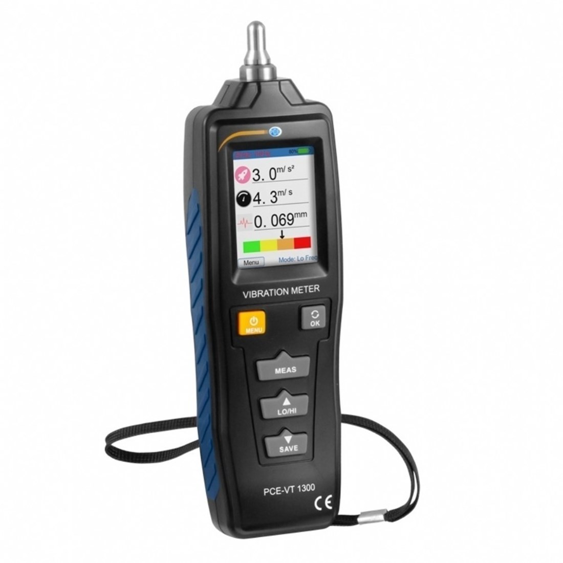 PCE Pce-VT 1300 Vibrasyon Ölçer
