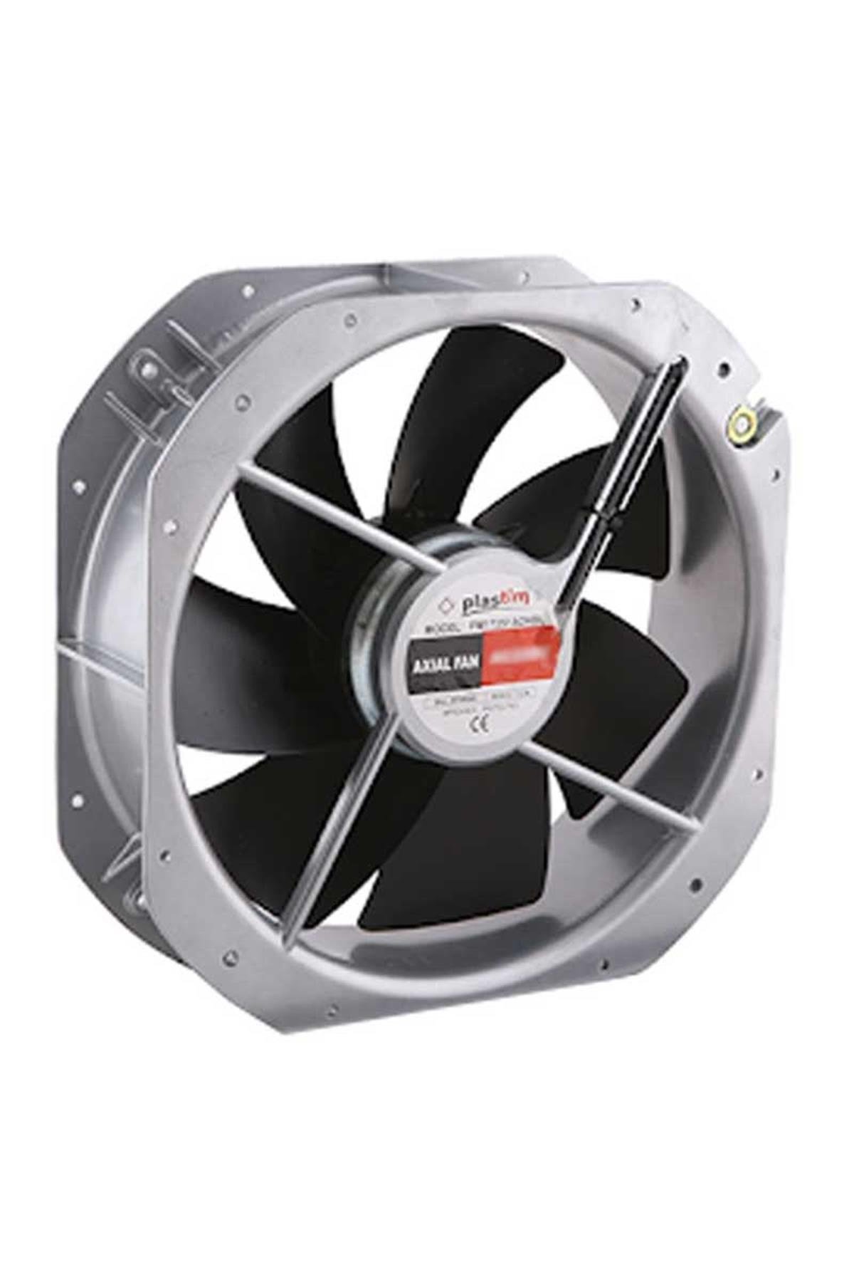 PF22580R PLASTİM 225x225x80mm 230V Rulmanlı Aksiyel Fan