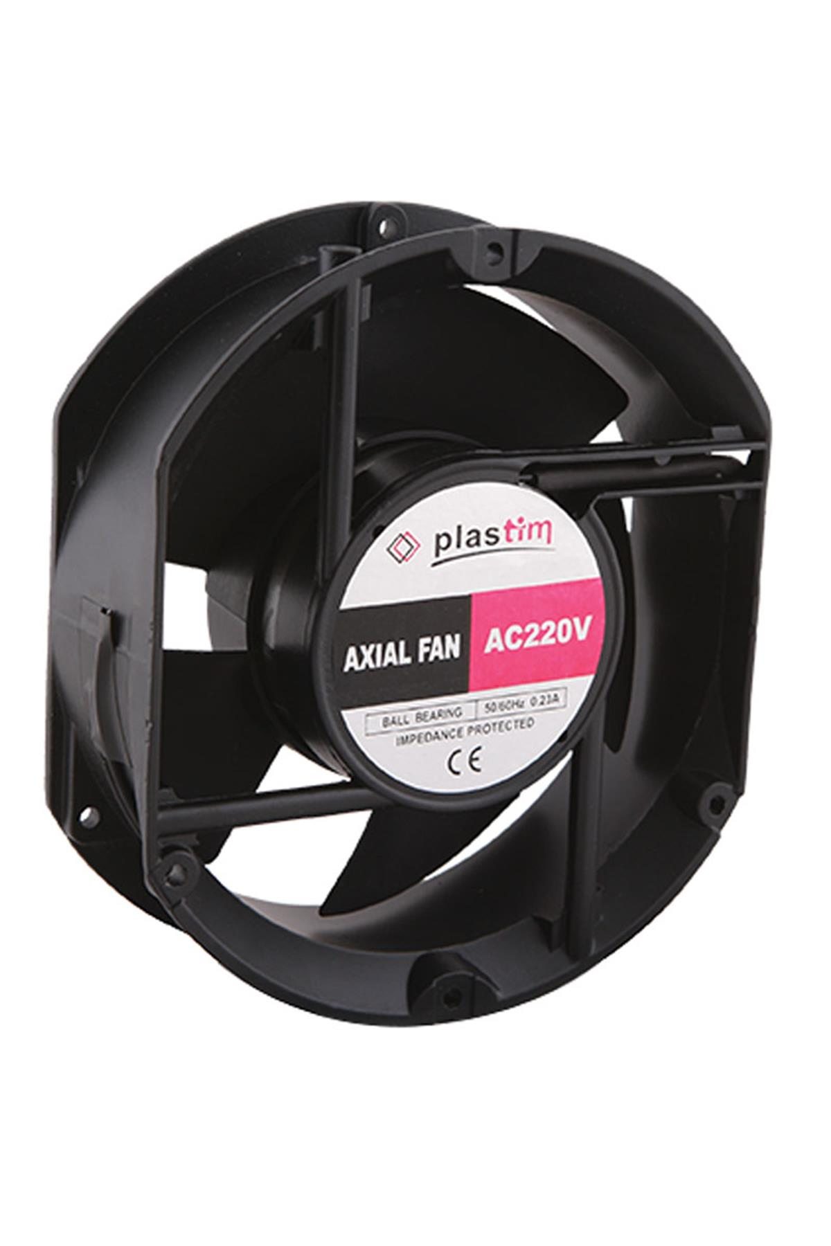 PLASTİM 172x150x51mm 24V Rulmanlı Aksiyel Fan