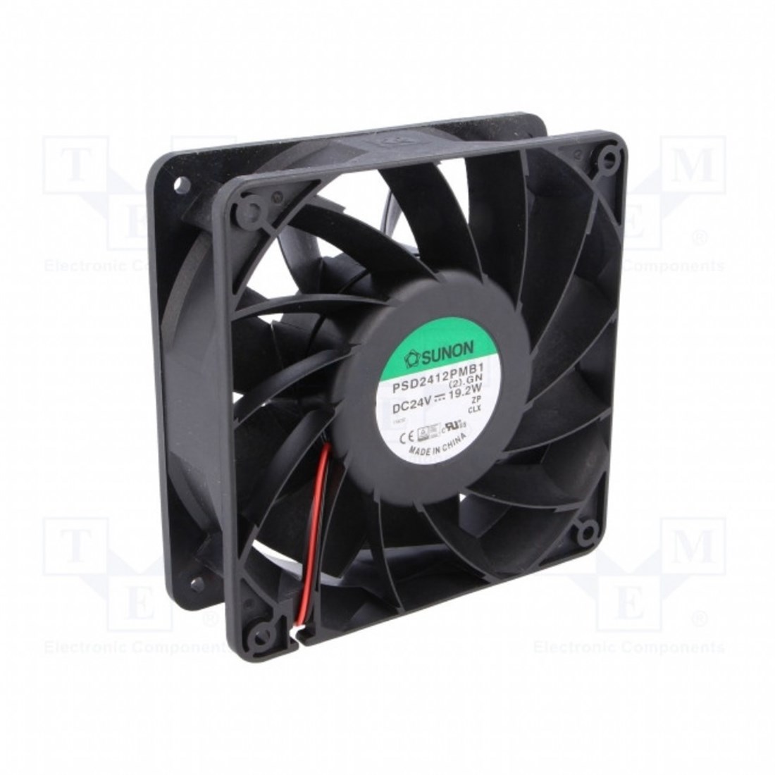 PSD2412PMB1  24VDC 19,2W KARE FAN SUNON