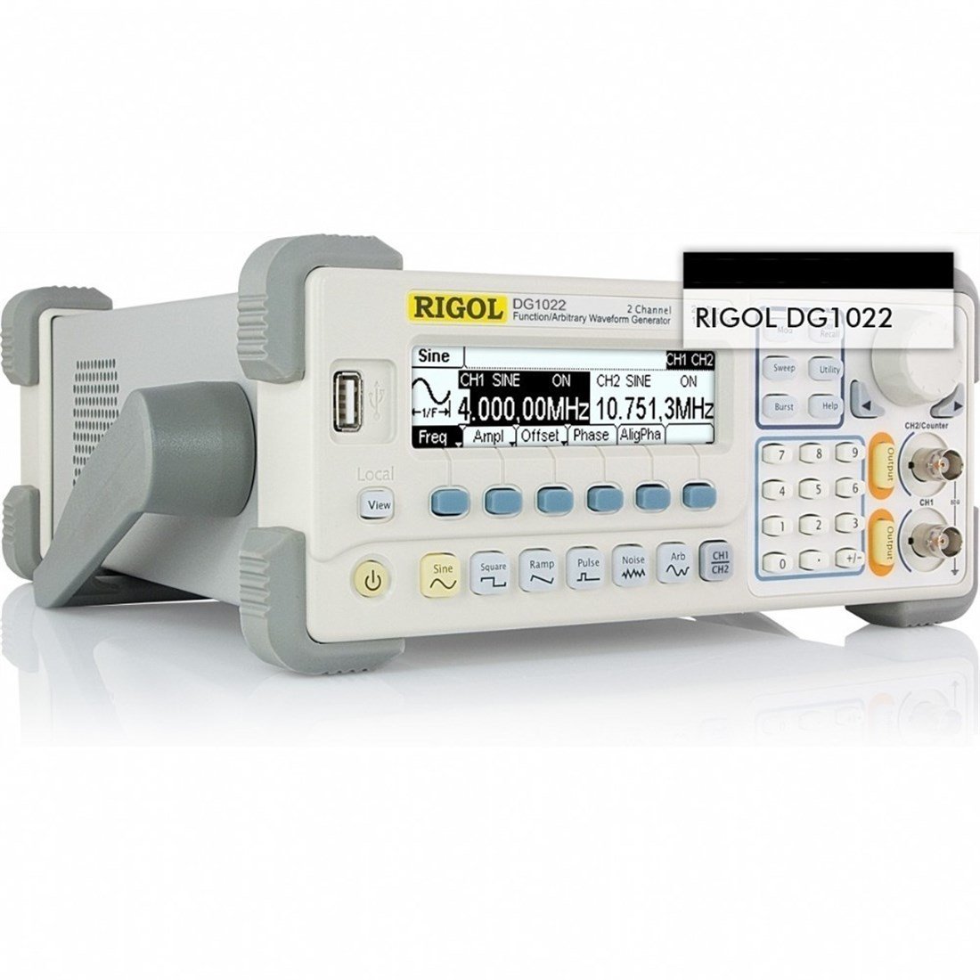 Rigol DG1022 20MHZ 2 Kanallı Fonksiyon Jeneratörü