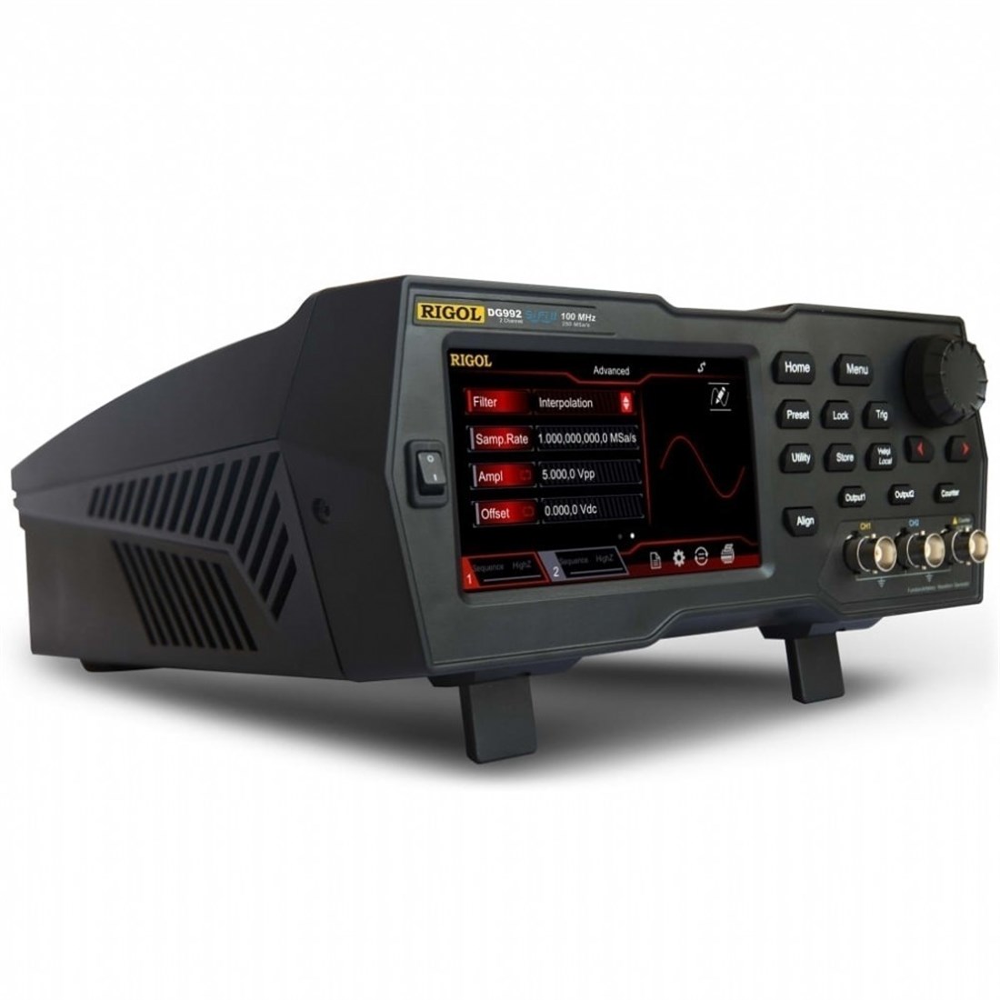 Rigol DG992 - 100MHz 16Bit 2 Kanallı Fonksiyon Keyfi Sinyal Jeneratörü