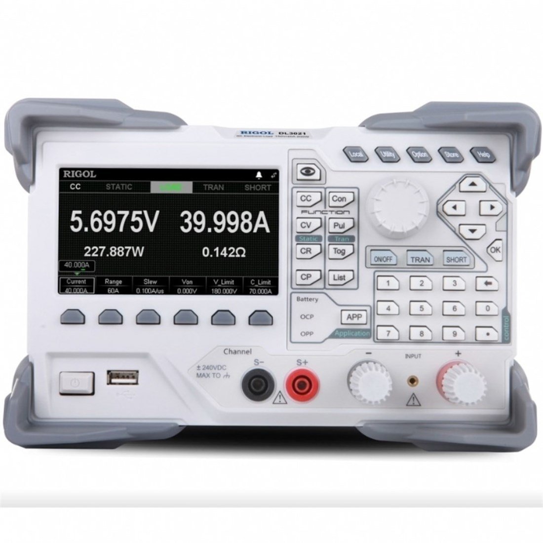 Rigol DL3021 Elektronik Yük Cihazı 200W 150V 40A