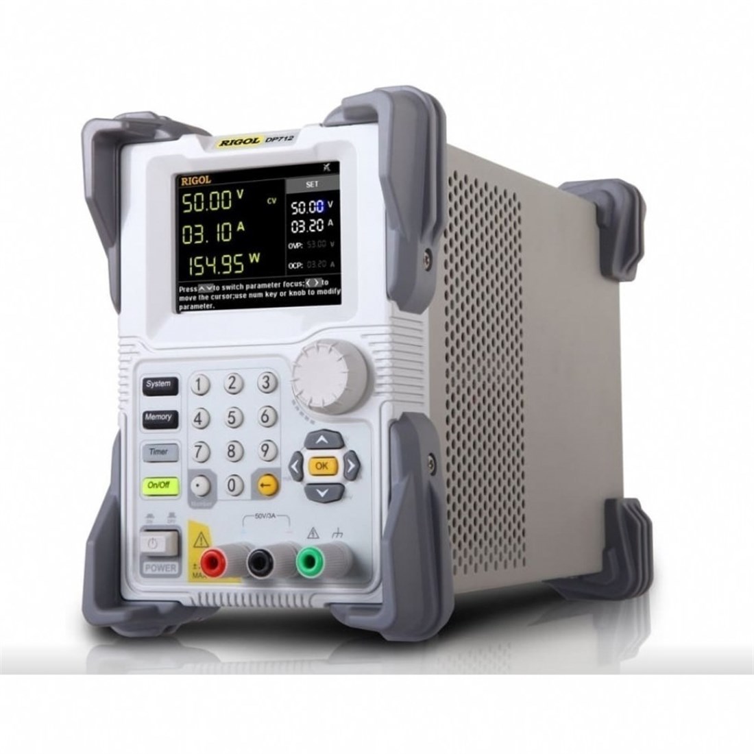 Rigol DP712 - 150W 50V 3A Tek çıkışlı Programlanabilir DC Güç Kaynağı