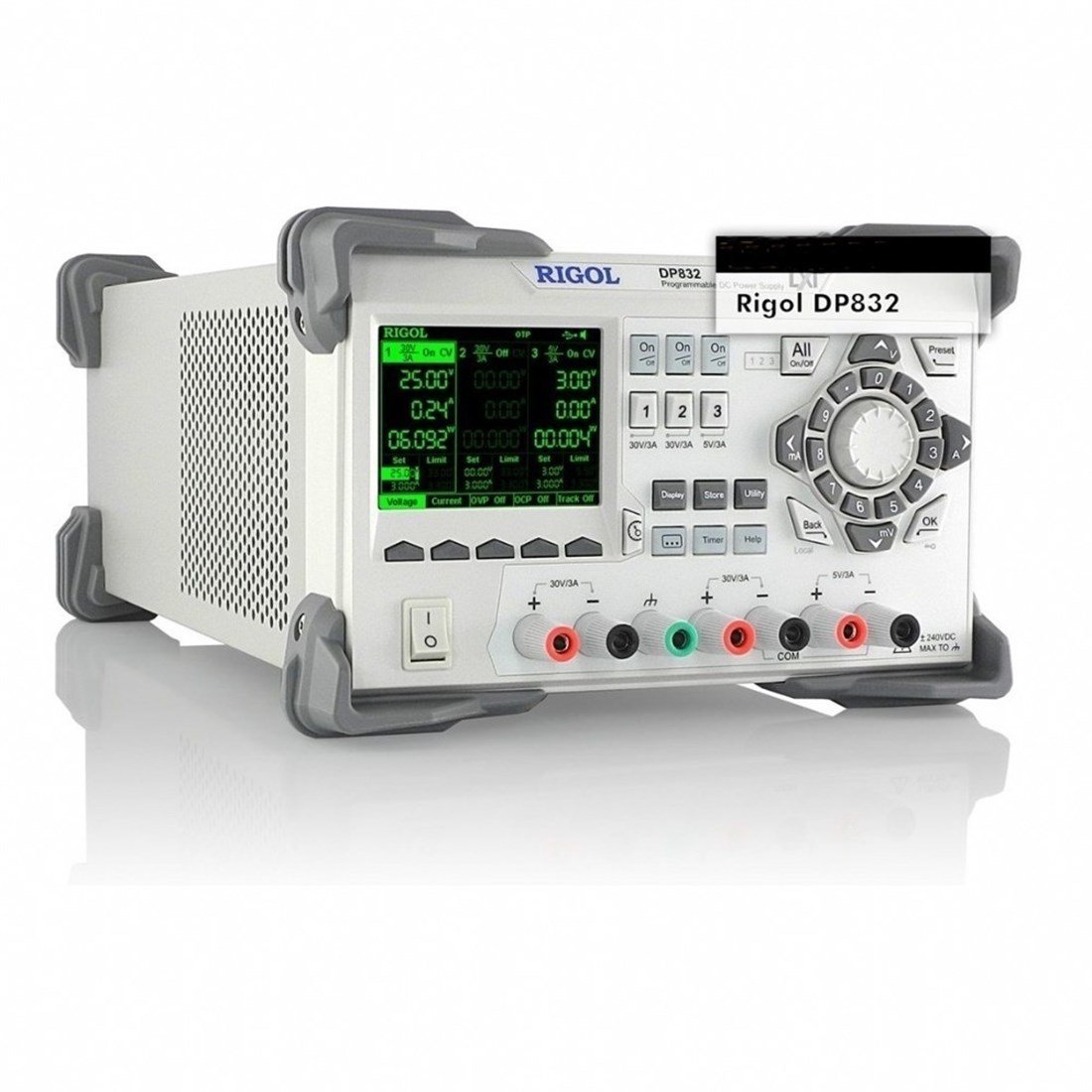 Rigol DP832 195W 3 Çıkışlı Güç Kaynağı