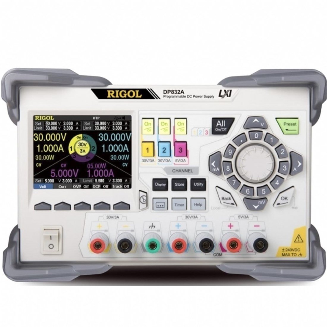 Rigol DP832A 195W 3 Çıkışlı Güç Kaynağı