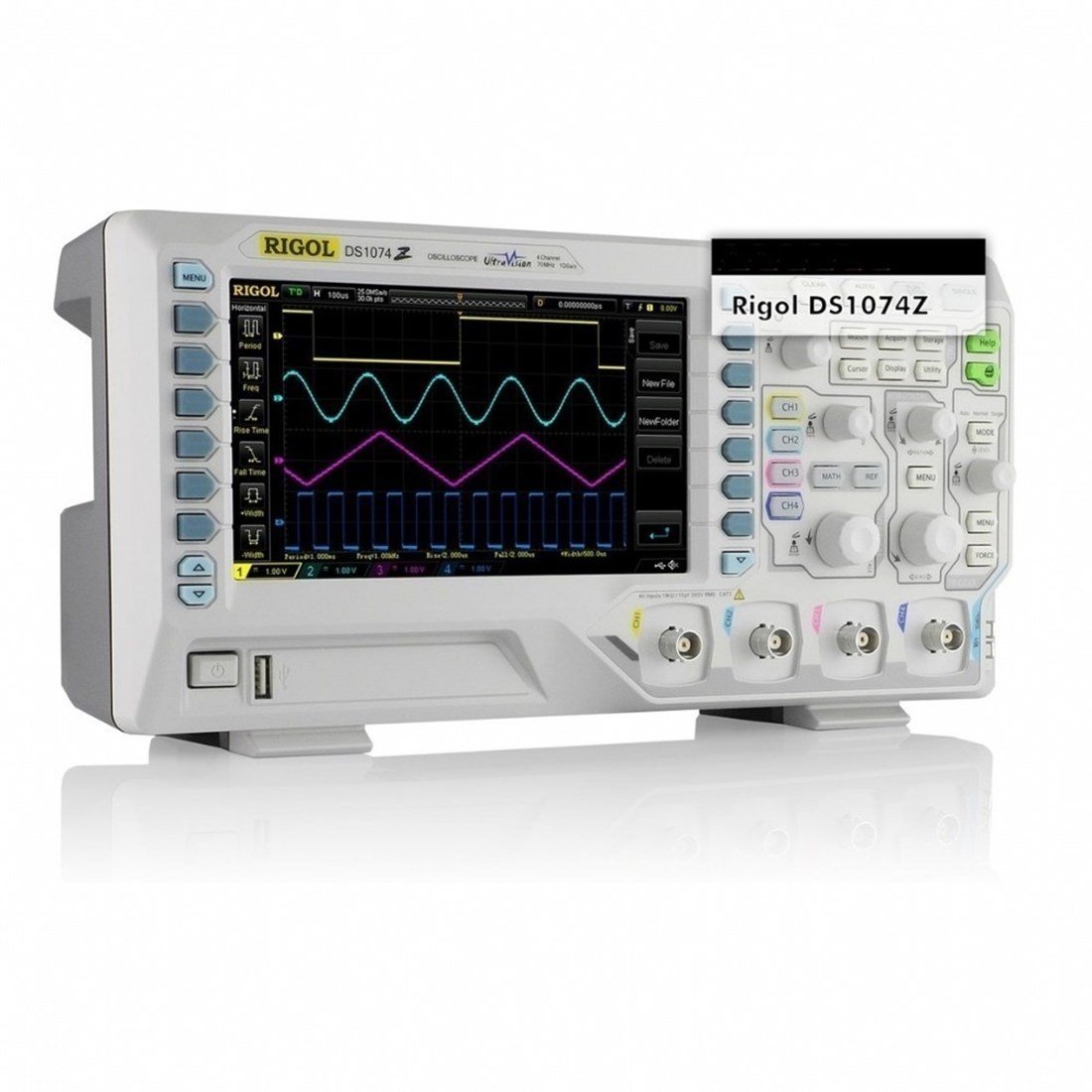 Rigol DS1074Z Plus 70MHZ 4Kanal Dijital Hafızalı Osiloskop