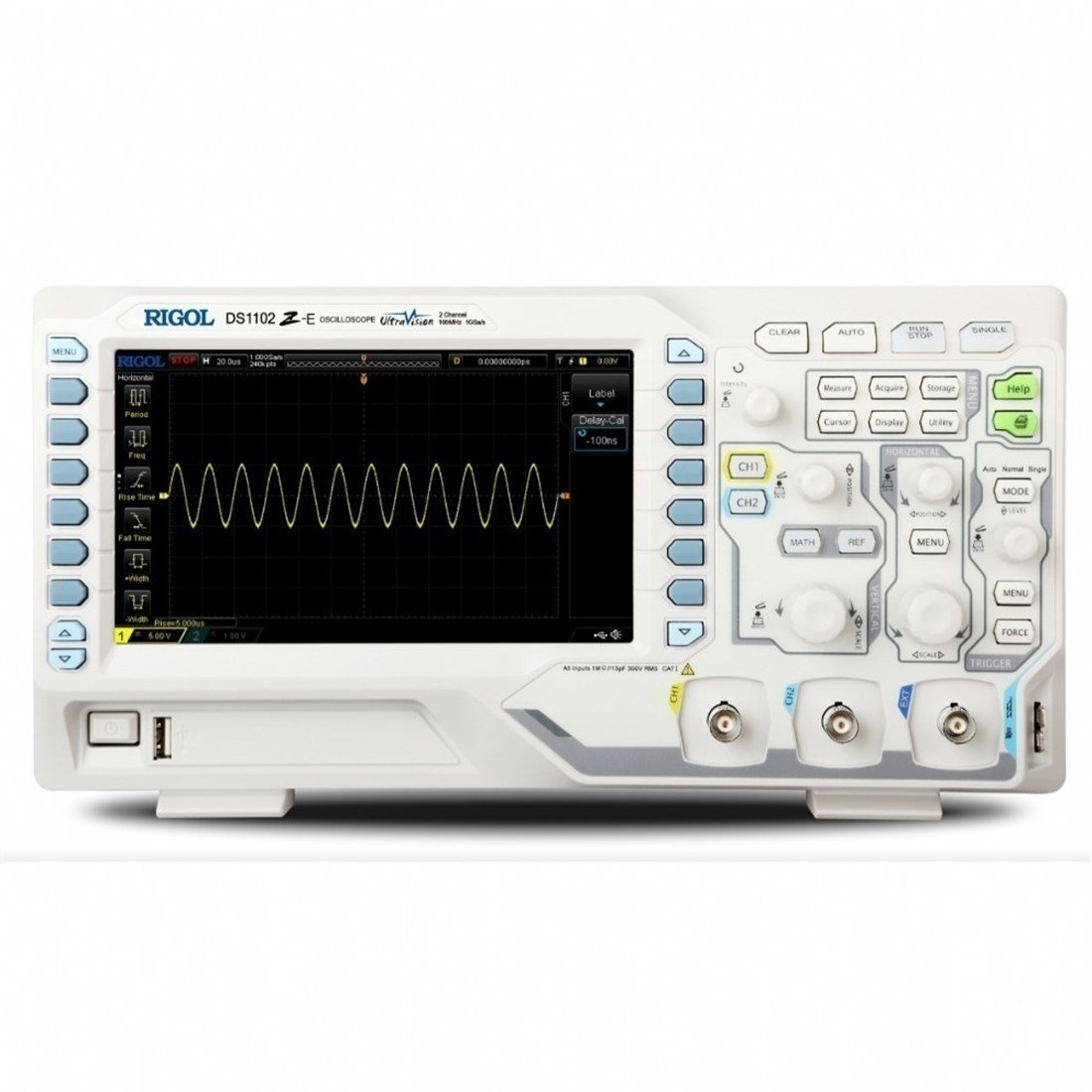 Rigol DS1102Z-E 100MHz 2 Kanallı 1GS/s Dijital Osiloskop