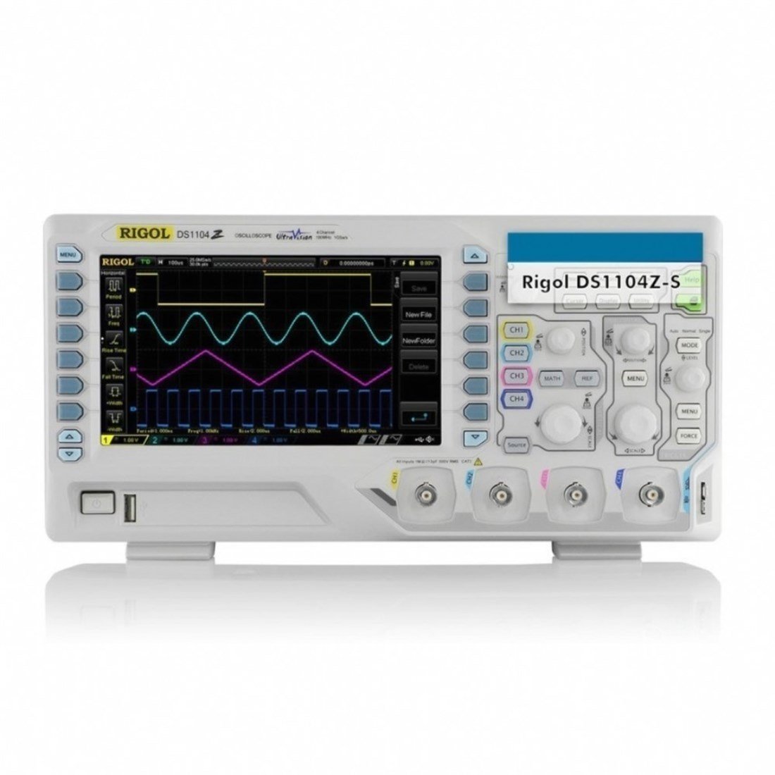 Rigol DS1104Z-S 100Mhz 4 Kanallı Dijital Osiloskop