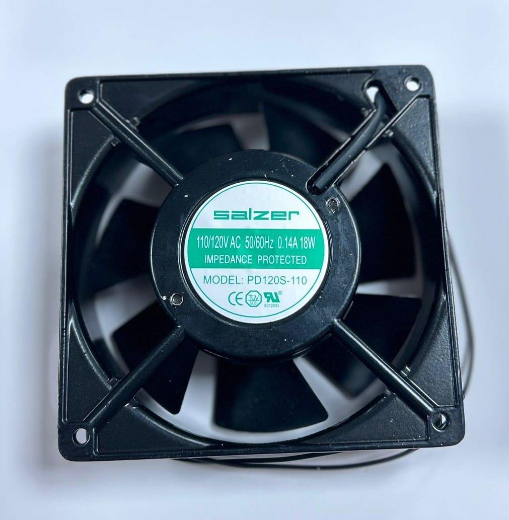 Salzer 120x120x38 110V AC Sleeve Kablolu Kare Fan