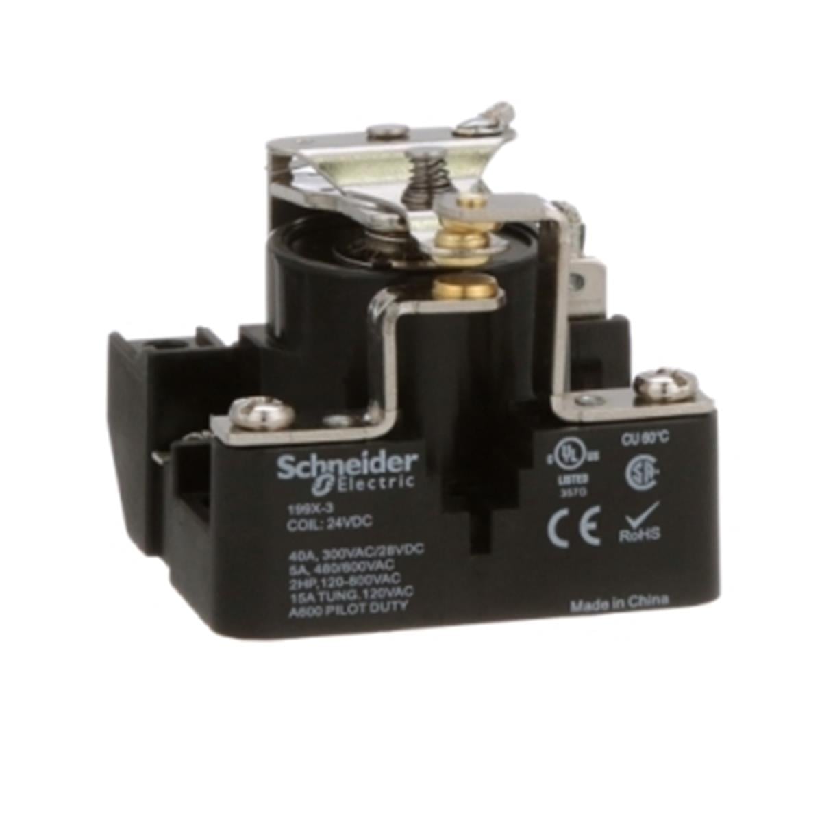 SCHNEİDER 199X-3 24VDC 40A GÜÇ RÖLESİ