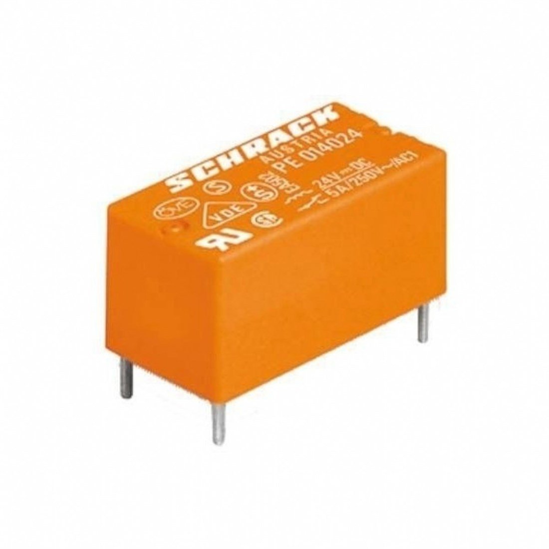 Schrack PE 014005 005 Vdc 1 C/O 05A Mini PCB Röle