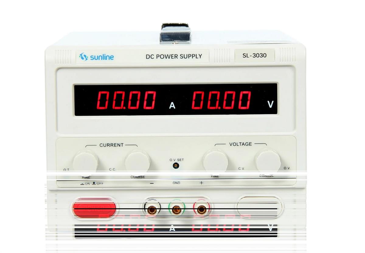 SL-30-30-S SUNLİNE DC 30V 30A AYARLANABİLİR GÜÇ KAYNAĞI