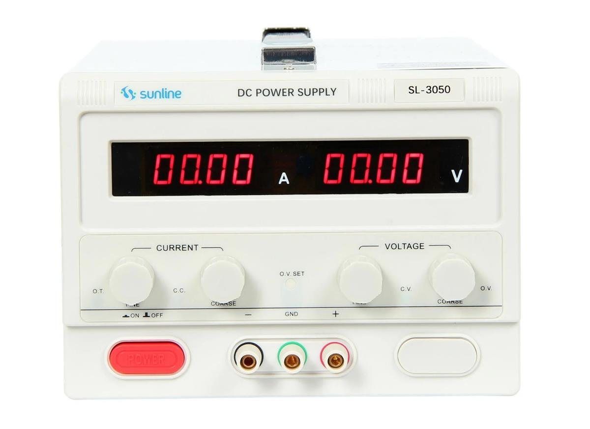 SL-30-50-S SUNLİNE DC 30V 50A AYARLANABİLİR GÜÇ KAYNAĞI