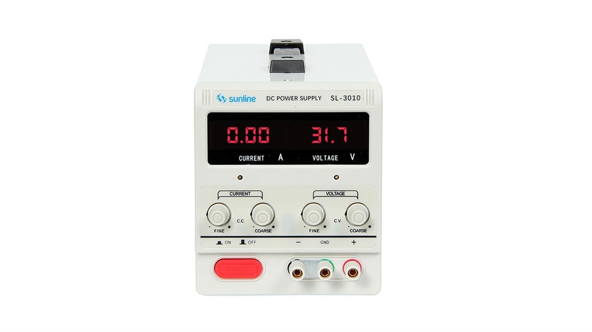SL-3010 SUNLİNE DC 30V 10A AYARLANABİLİR GÜÇ KAYNAĞI