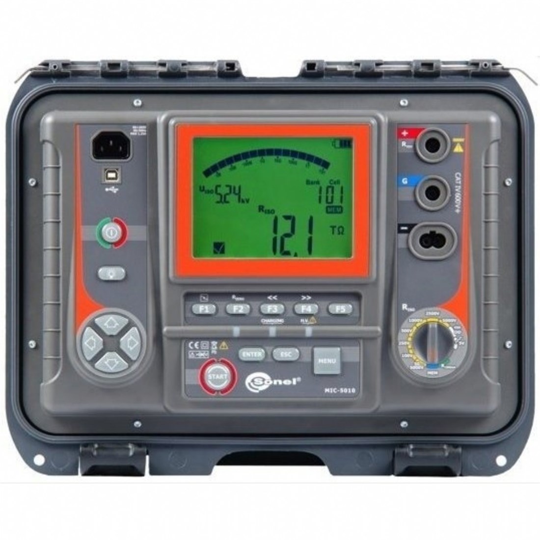 SONEL MIC 5050 İZOLASYON DİRENCİ TEST CİHAZI