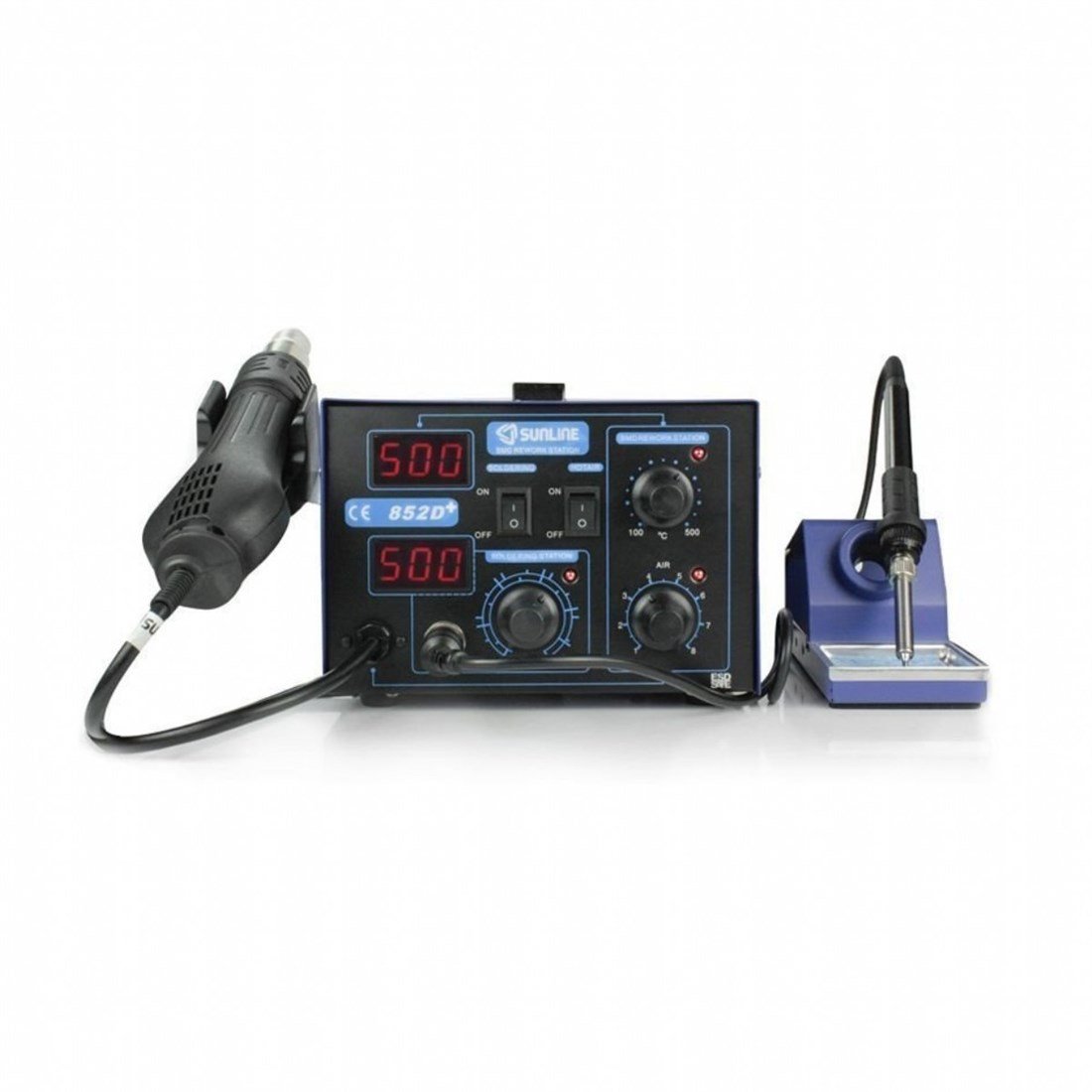 Sunline 852D+Brushless Fan Sıcak Hava Lehimleme İstasyonu
