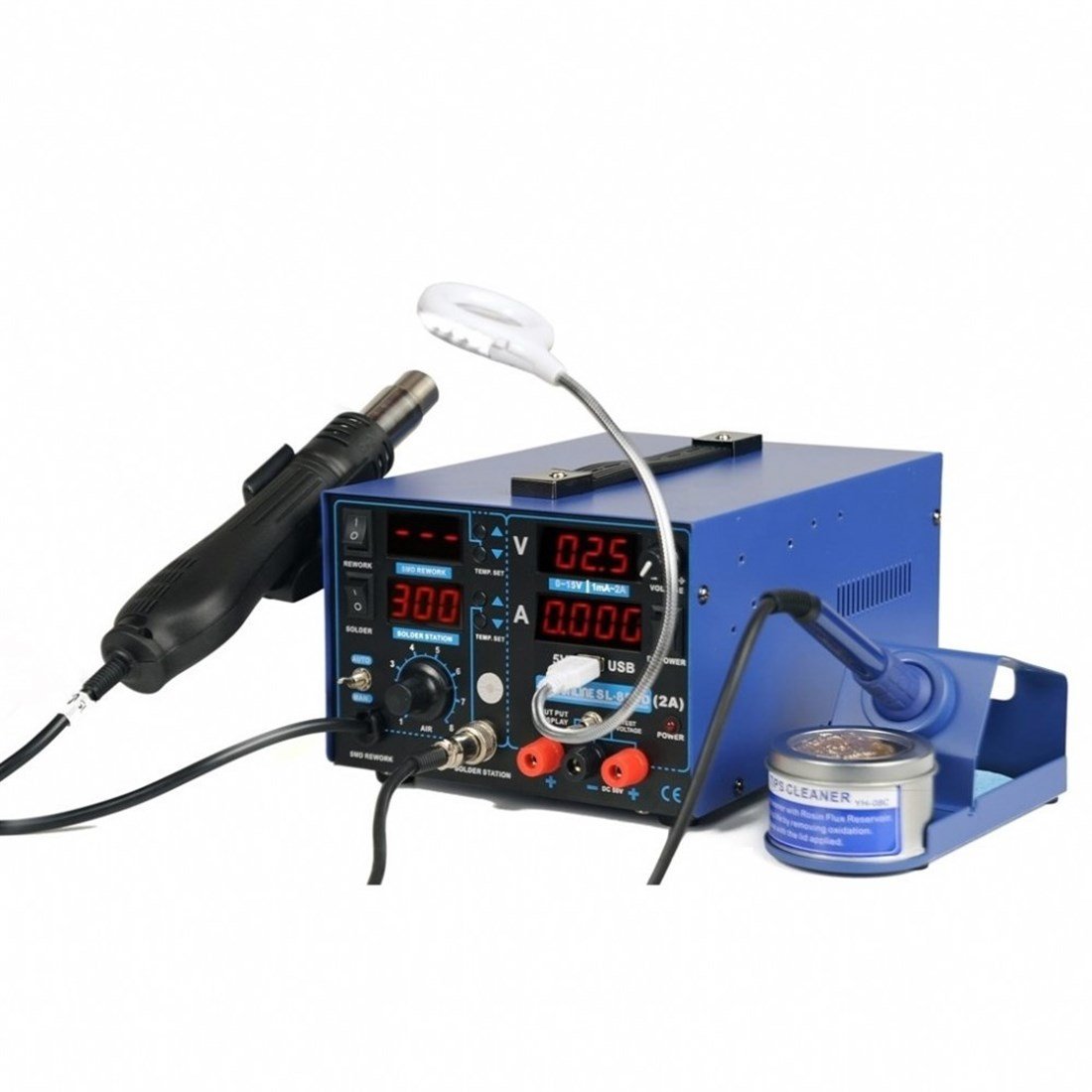 Sunline 853D 2A Lehimleme ve Lehim Sökme İstasyonu