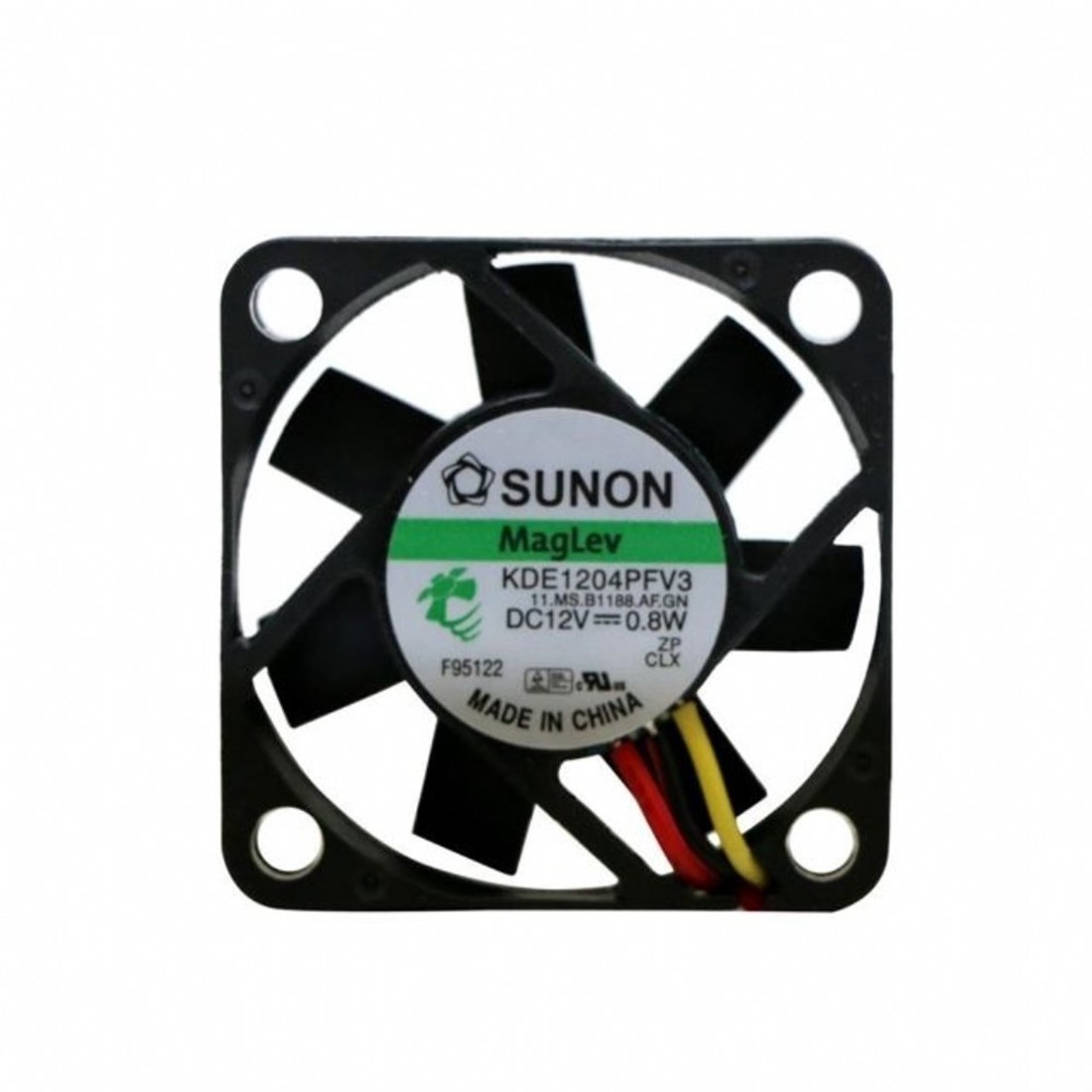 Sunon 40x10 12V DC 3 Kablolu Rulmanlı Fan