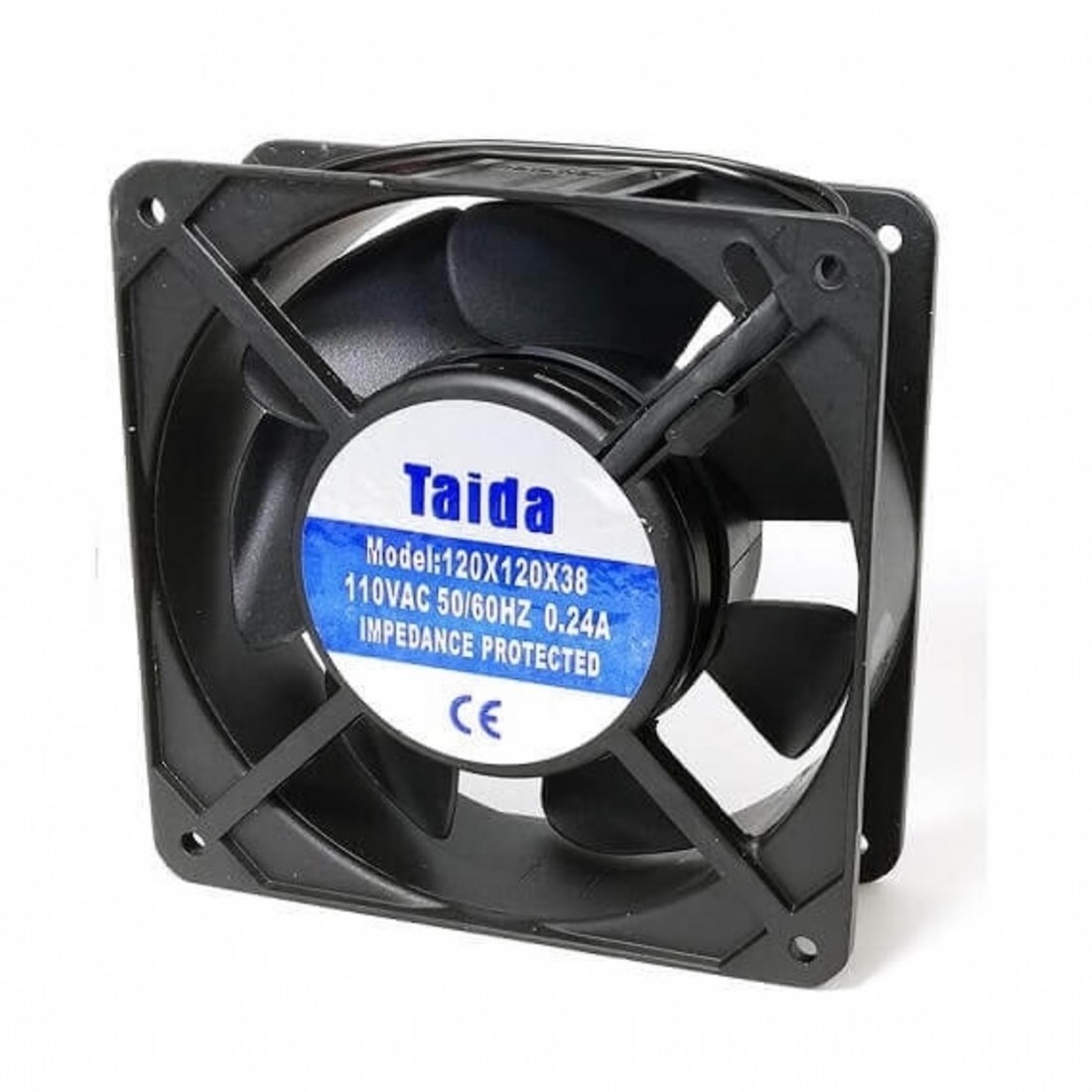 Taida 120x120x38 mm 110 VAC kare fan