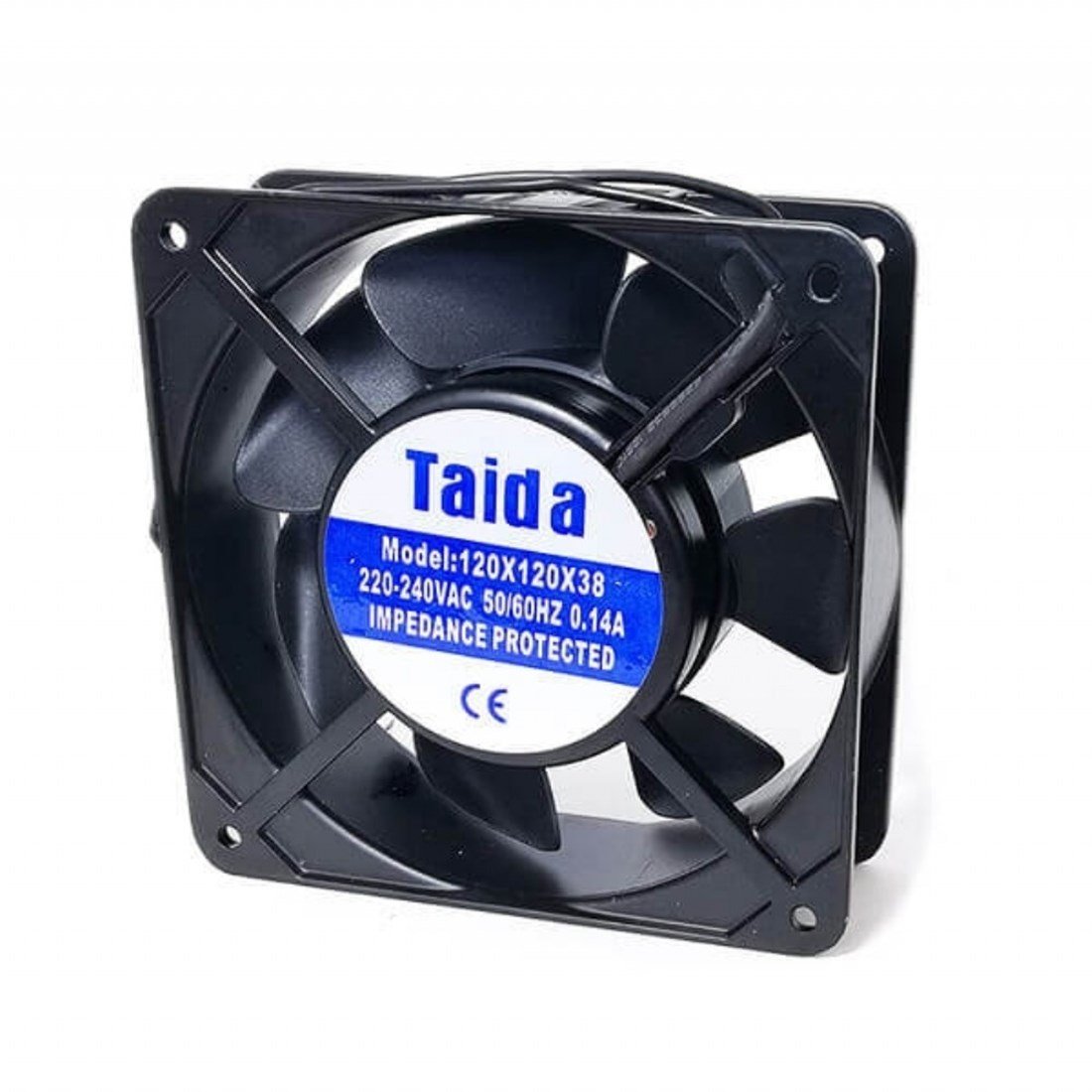 Taida 120x120x38 mm 220 v ac kare fan