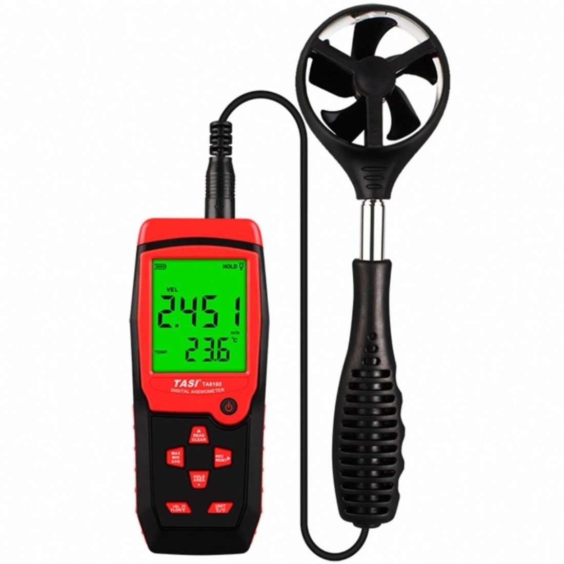 TASİ TA8165 Rüzgar ve Hava Hızı Ölçer Anemometre