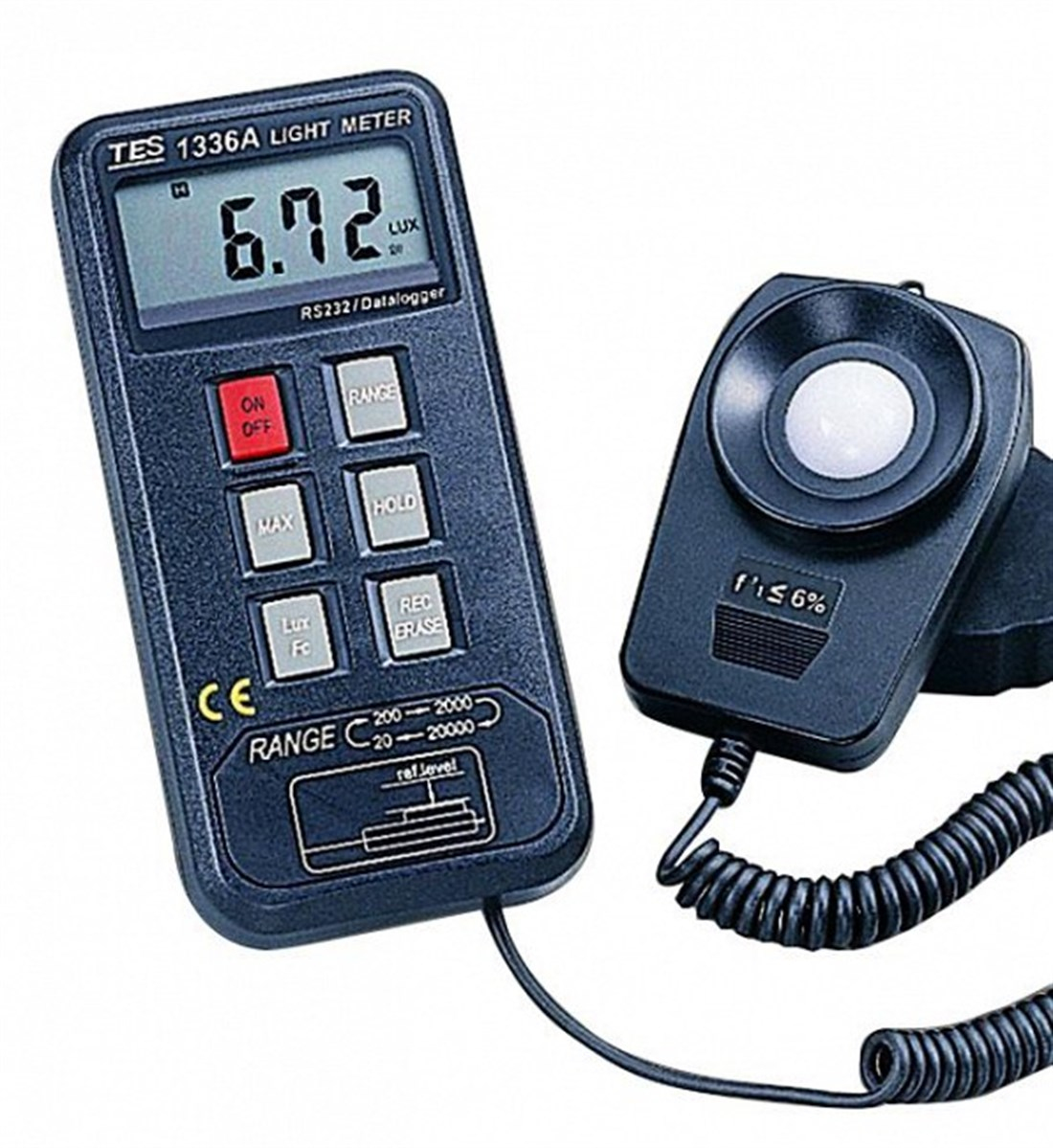 TES 1336A BİLGİ YAZILIMLI IŞIK SEVİYESİ ÖLÇER
