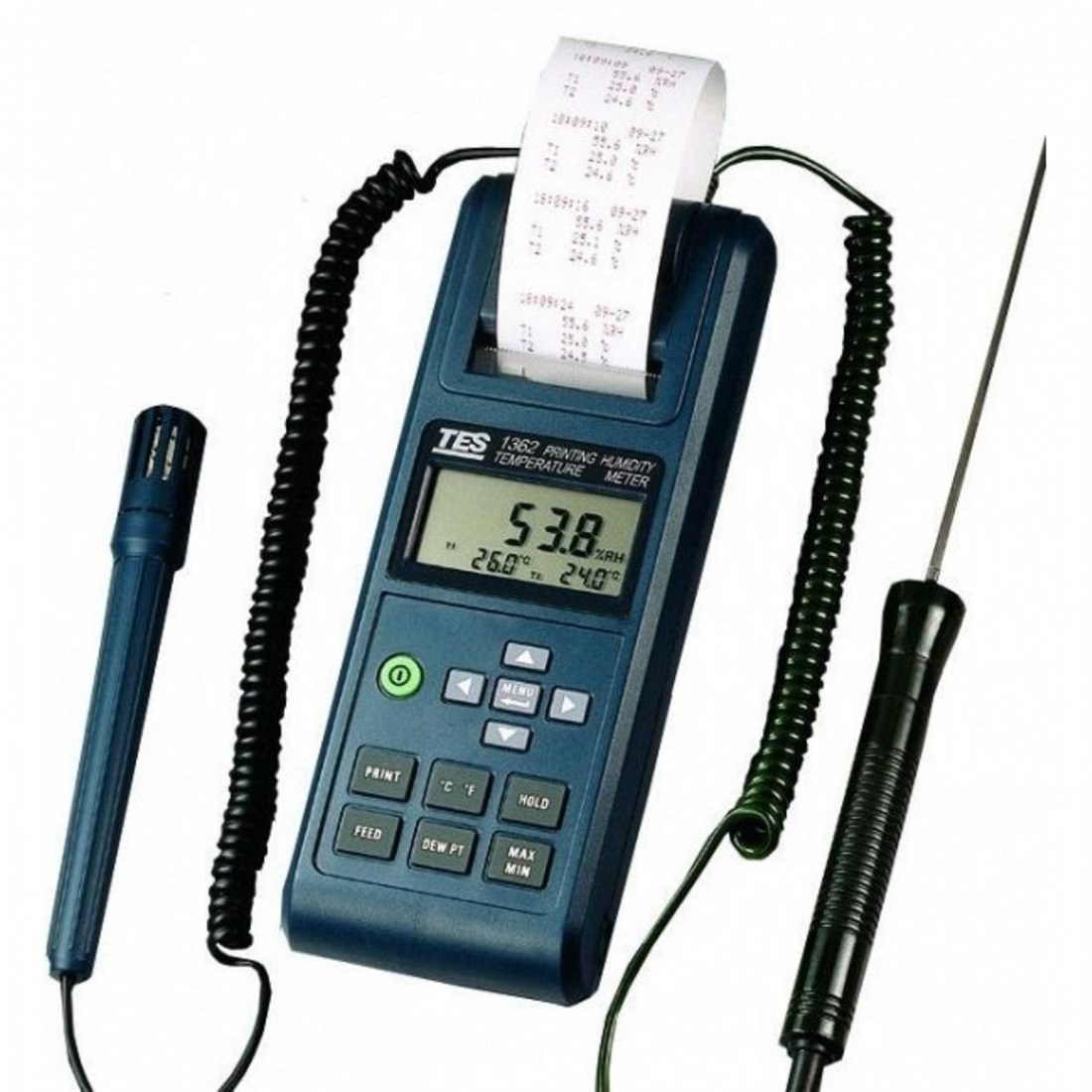 TES 1362 BİLGİ YAZILIMLI RUTUBET VE ISI ÖLÇER