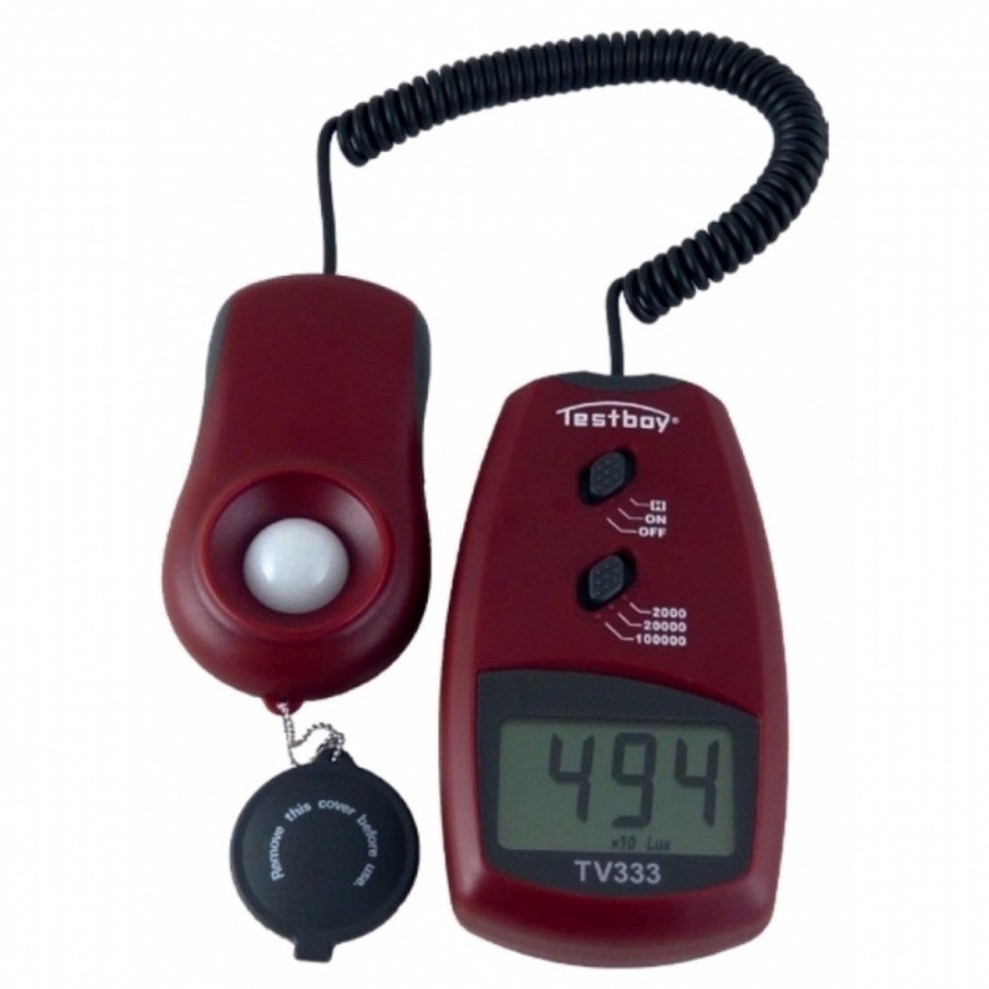 Testboy TV 333 Luxmetre Işık Şiddeti Ölçer