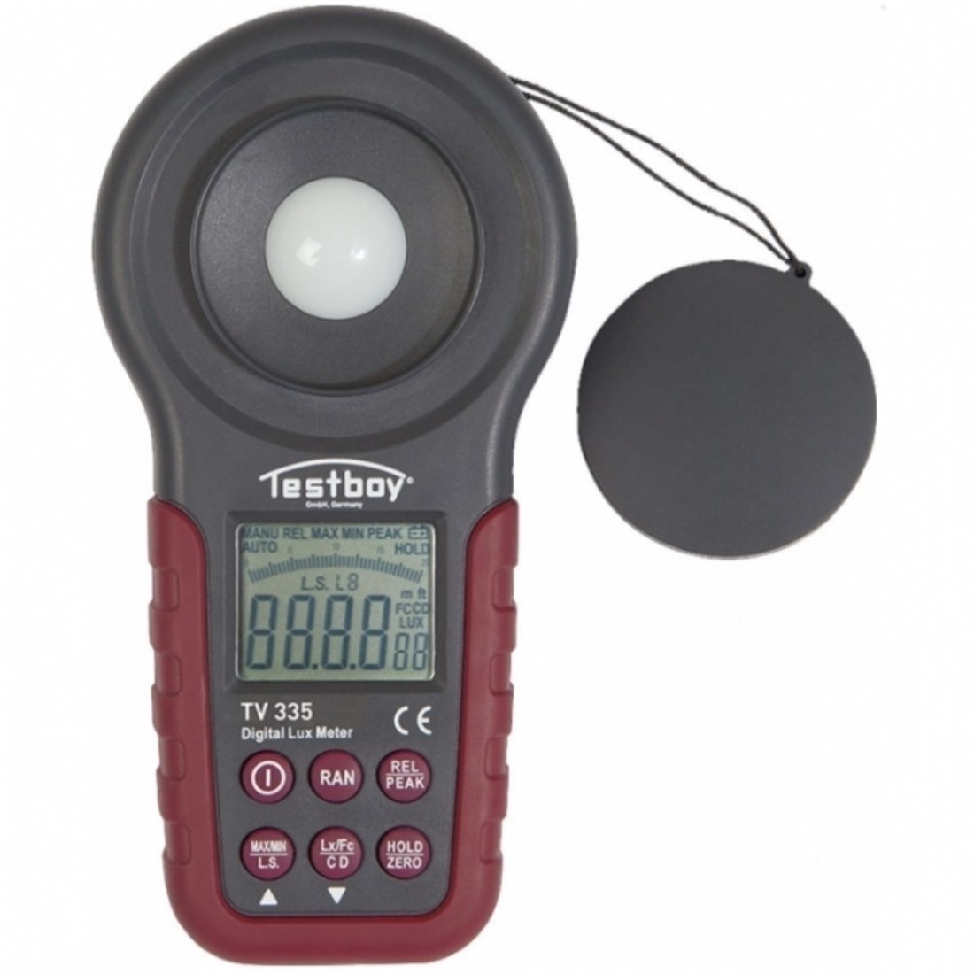 Testboy TV 335 Luxmetre Işık Şiddeti Ölçer