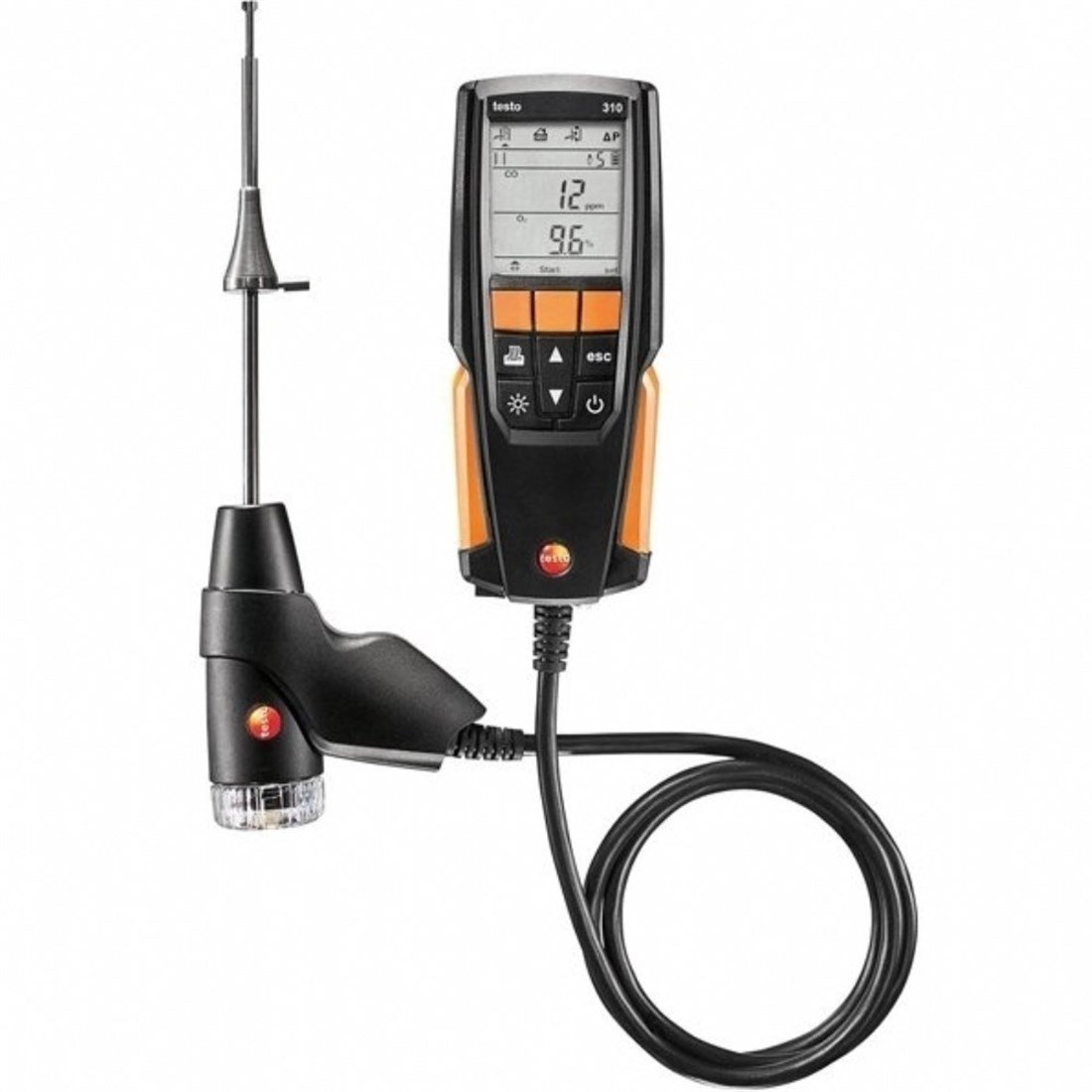 Testo 310 Baca Gazı Analiz Cihazı Yazıcılı Set