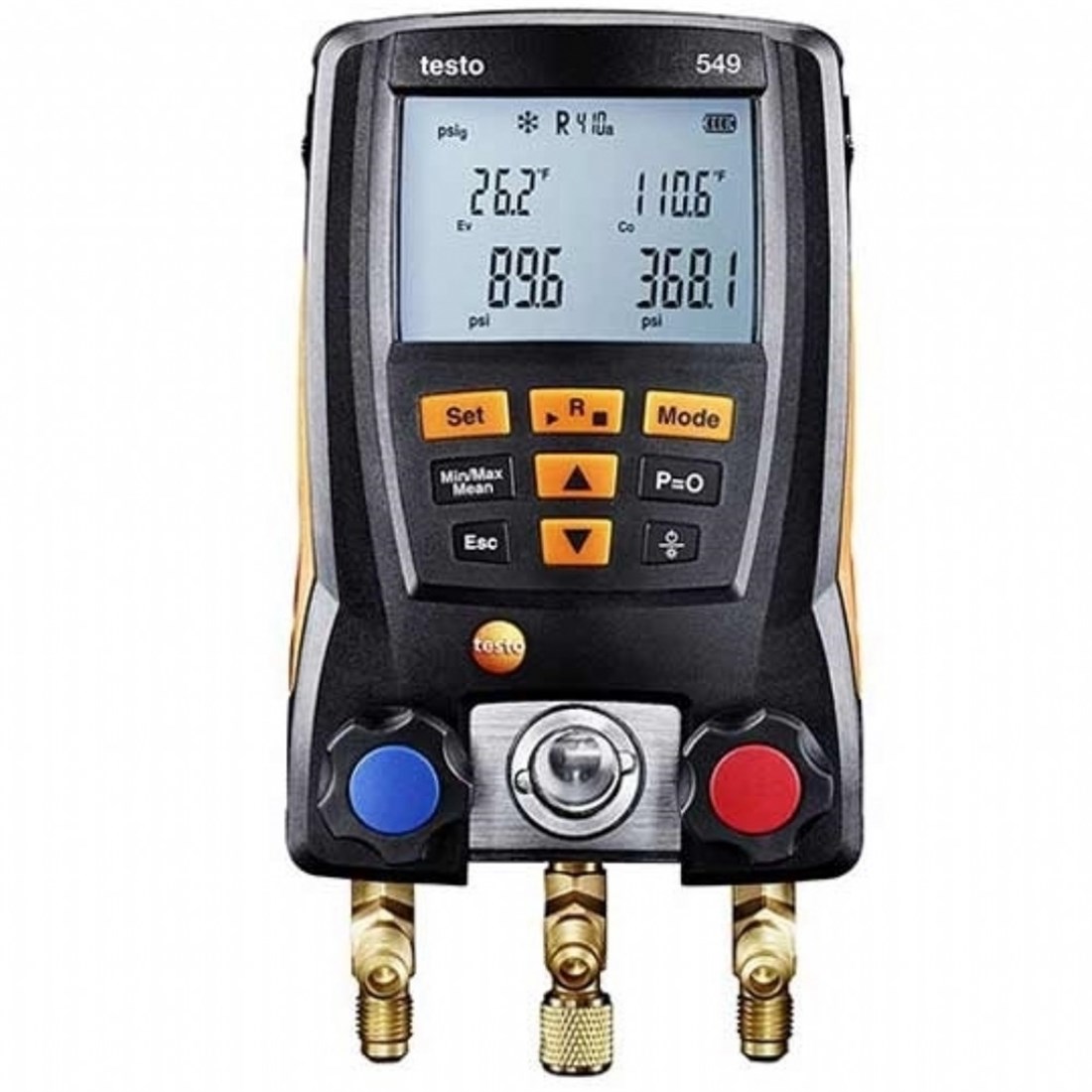 Testo 549 Dijital Soğutma Analizörü Manifold