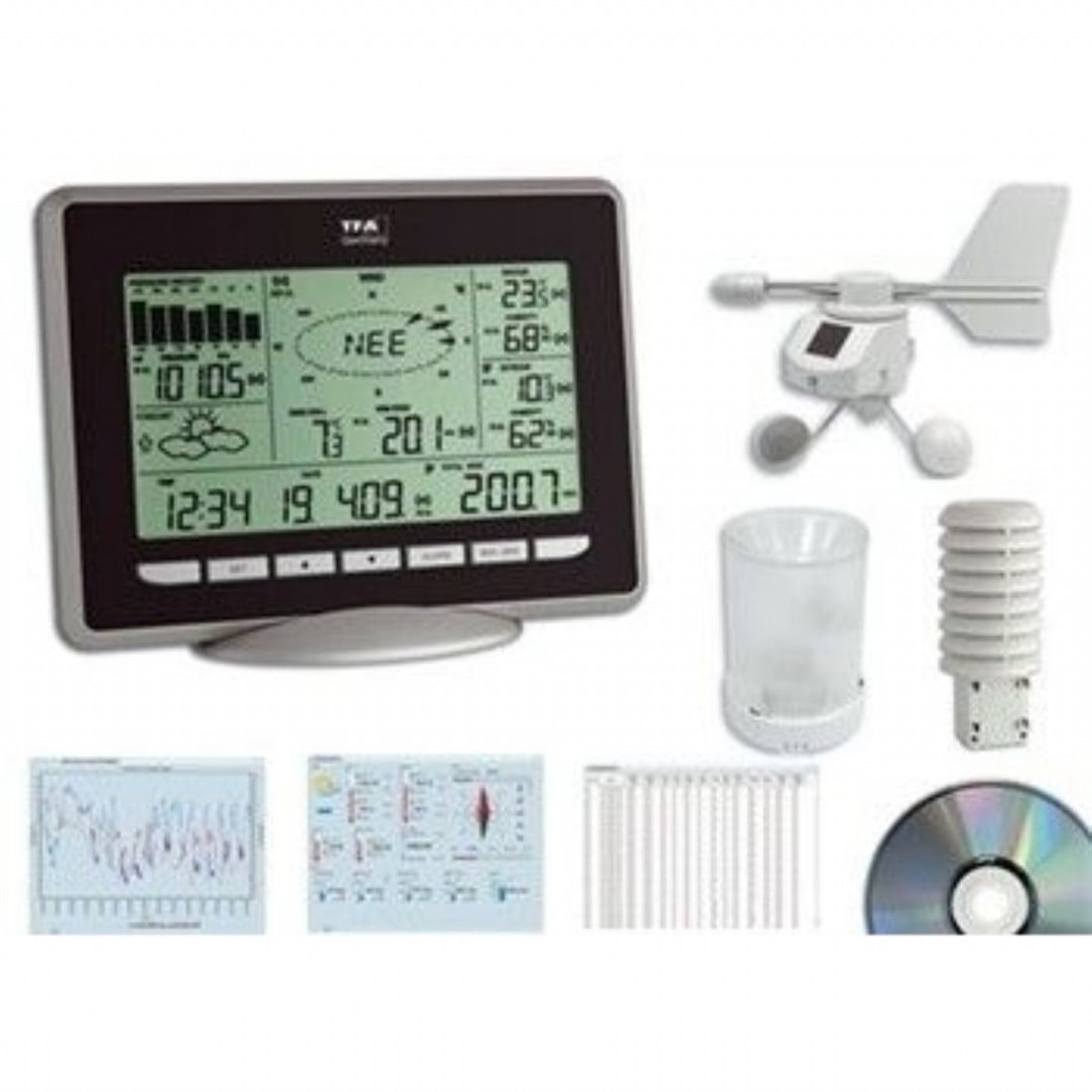 TFA 35.1099 WİRELESS KABLOSUZ METEOROLOJİ İSTASYONU