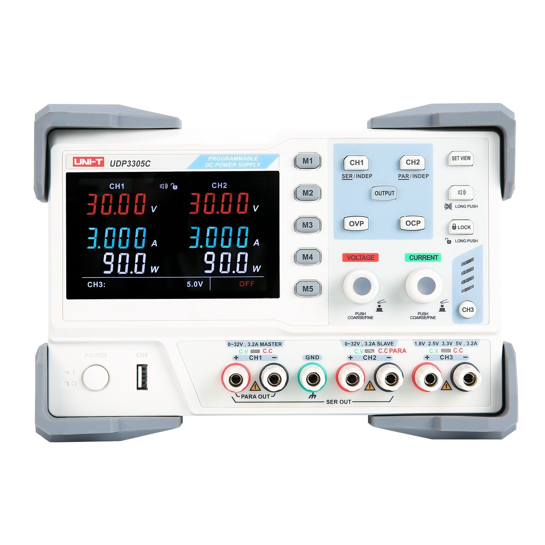 UDP3305C 30V 5A Programlanabilir DC Güç Kaynağı