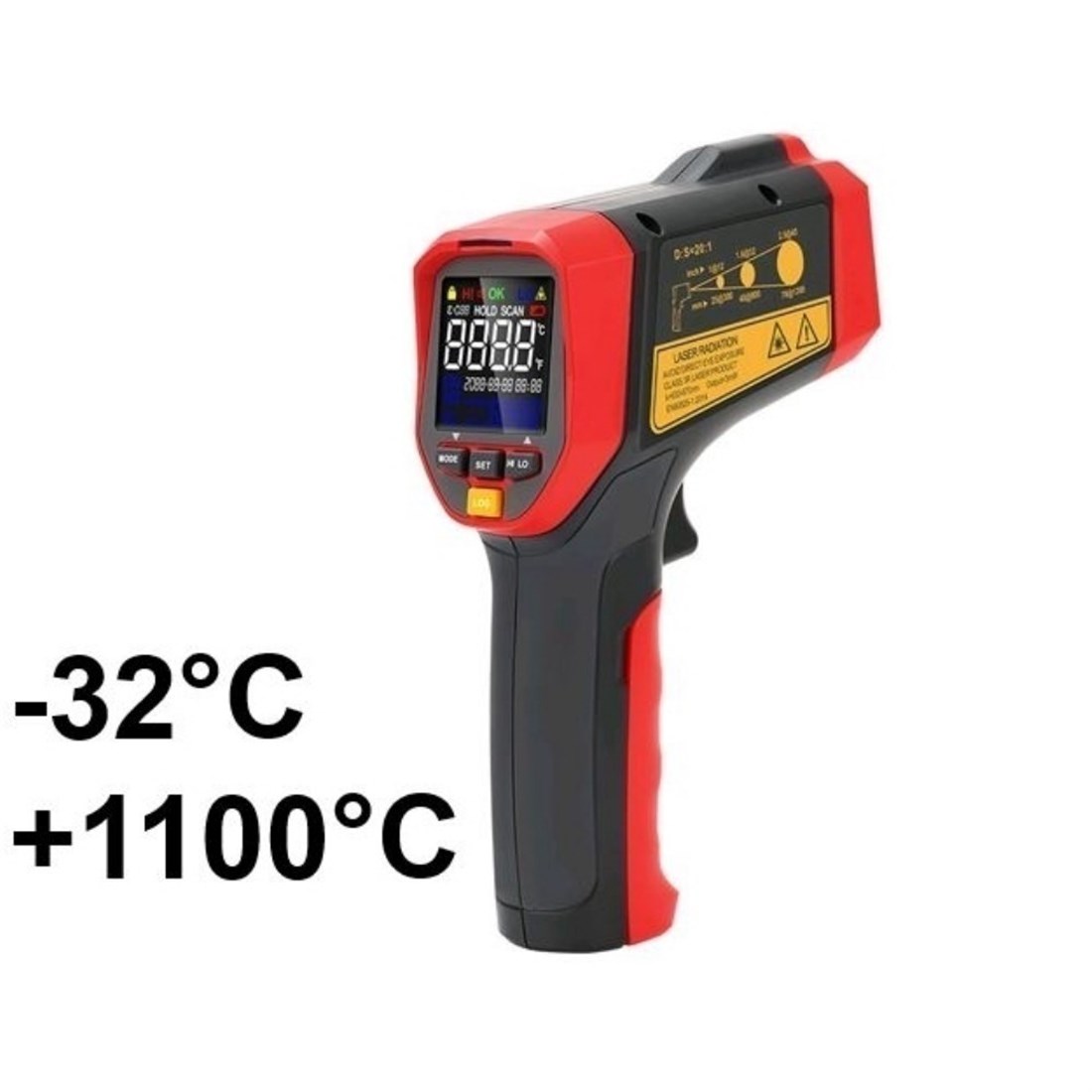 Unit UT 302C+ Lazerli İnfrared Termometre