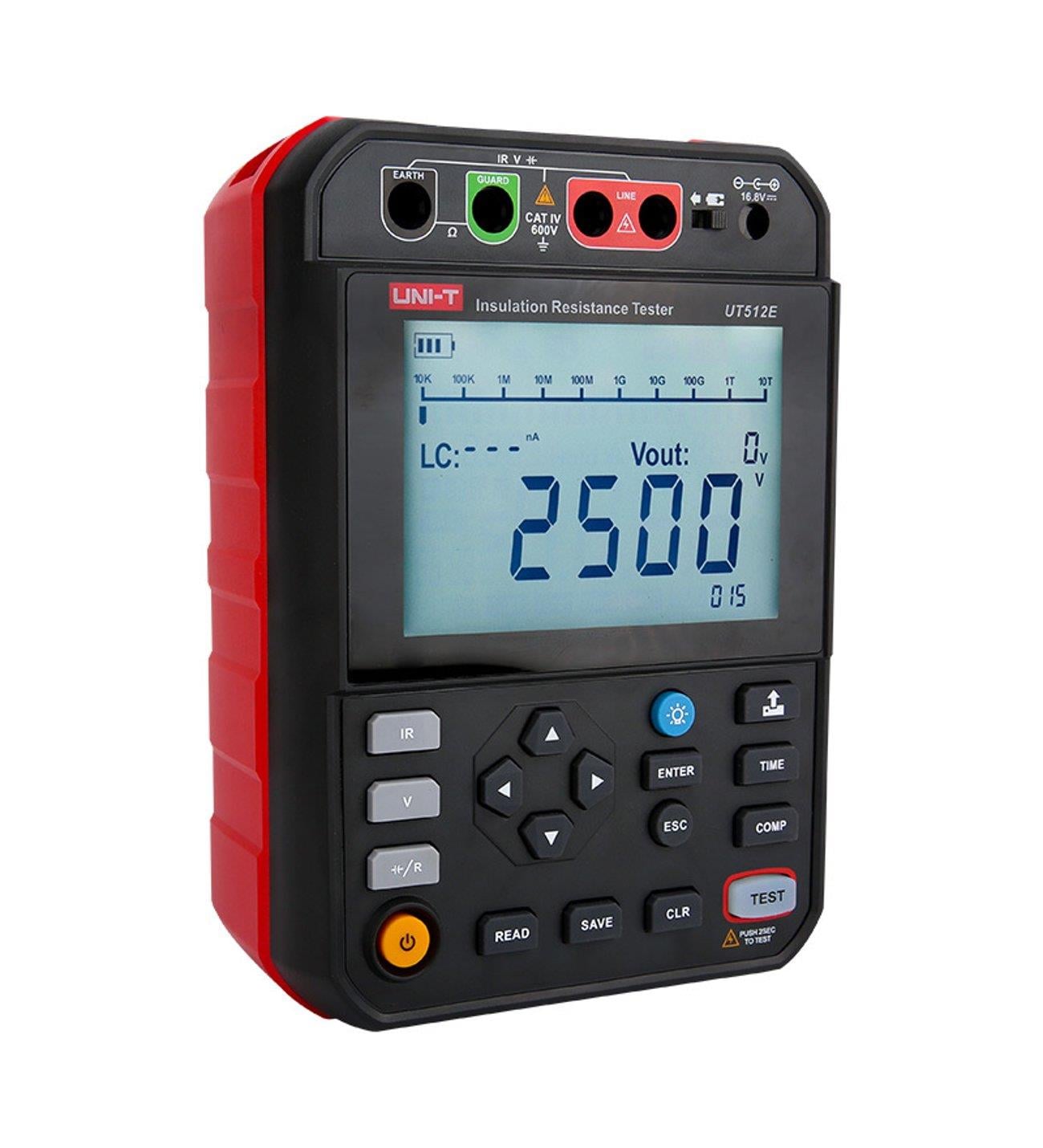 UT 512E 2.5kV YALITIM İZOLASYON DİRENCİ TEST CİHAZI 